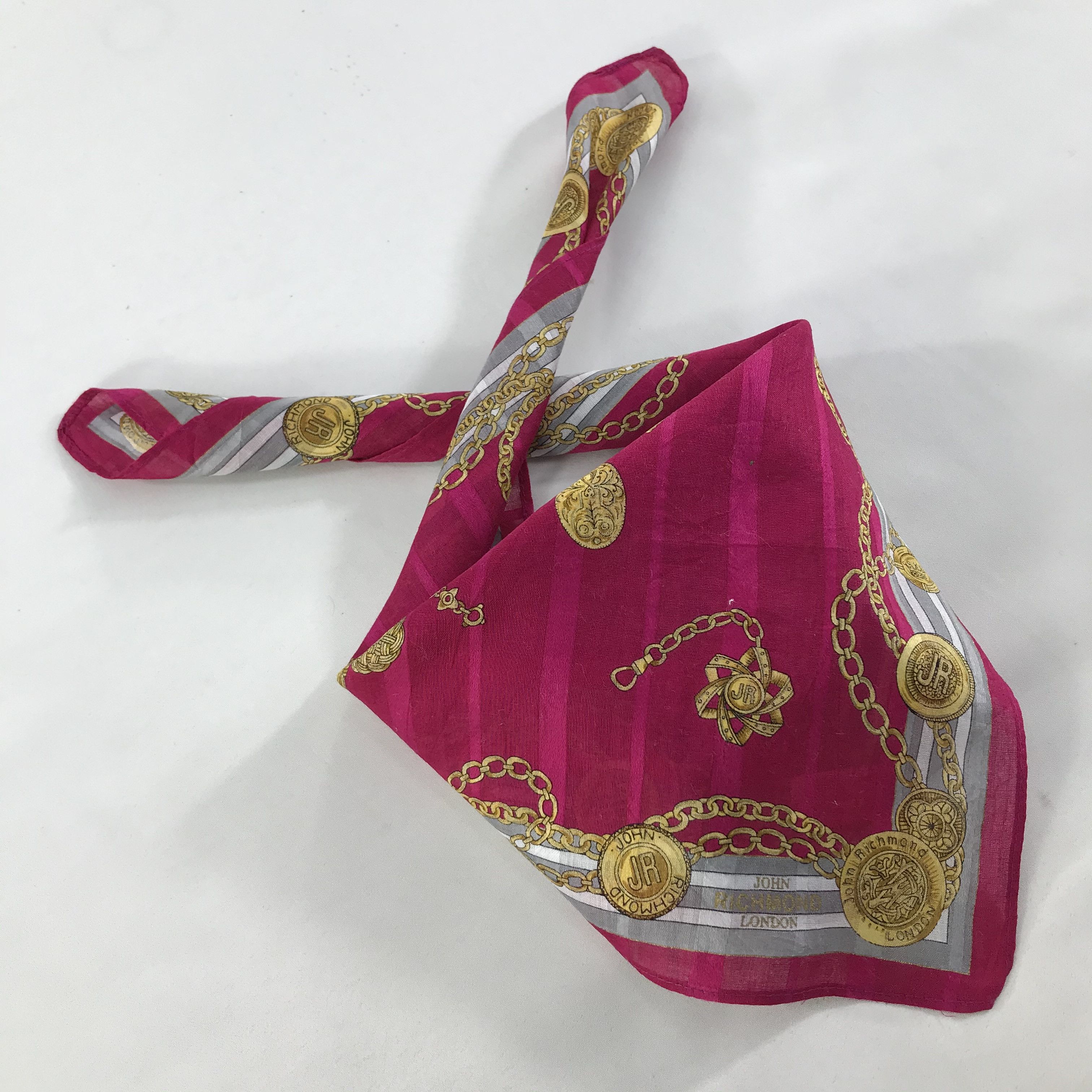 John Richmond John Richmond Bandana / Handkerchief / Neckerchief - S1504 Size ONE SIZE - 4 Thumbnail