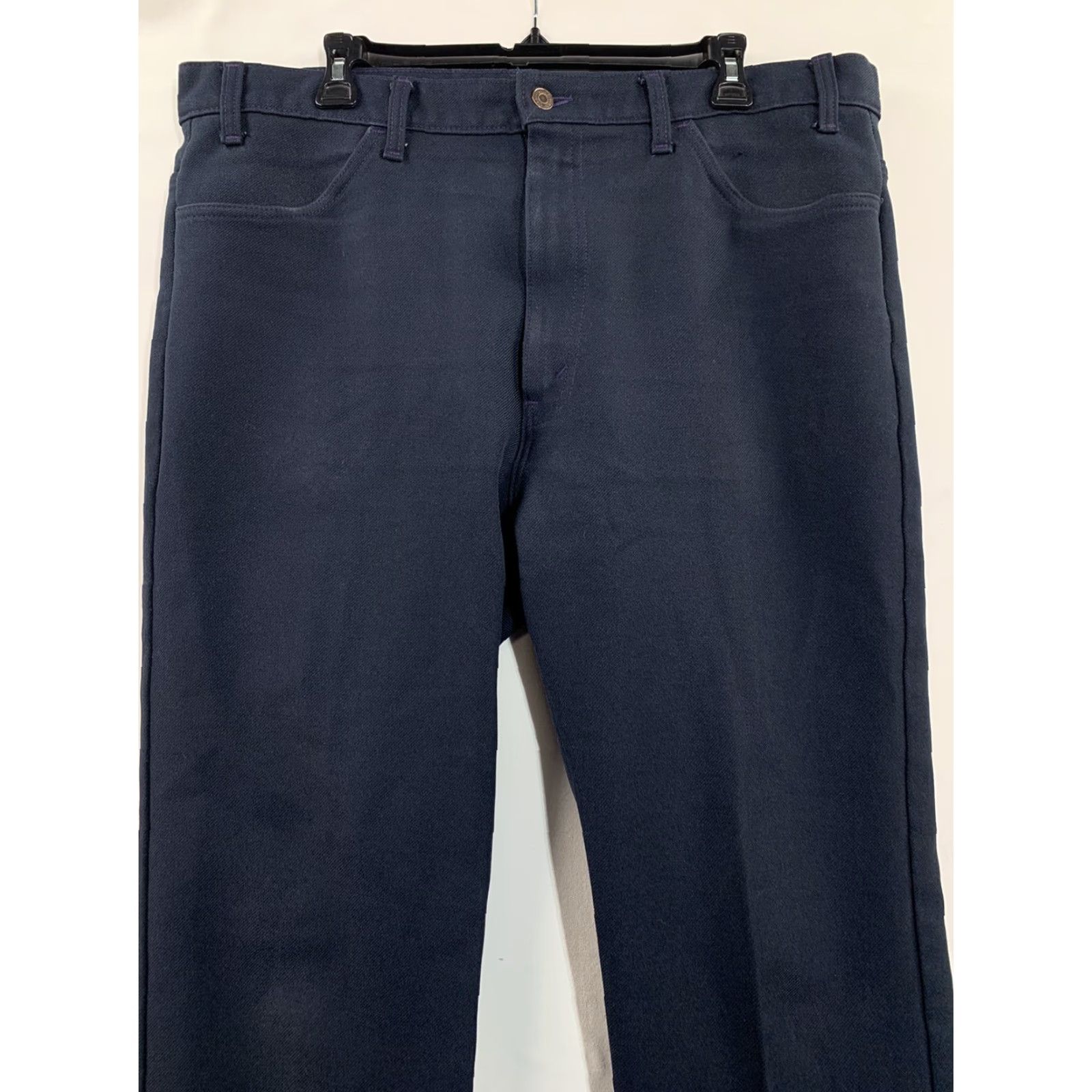 Levi's VTG Levi's 517 Jeans Boots Cut Straight Blue Dark Wash Mens 39x31 USA Size US 39 - 2 Thumbnail
