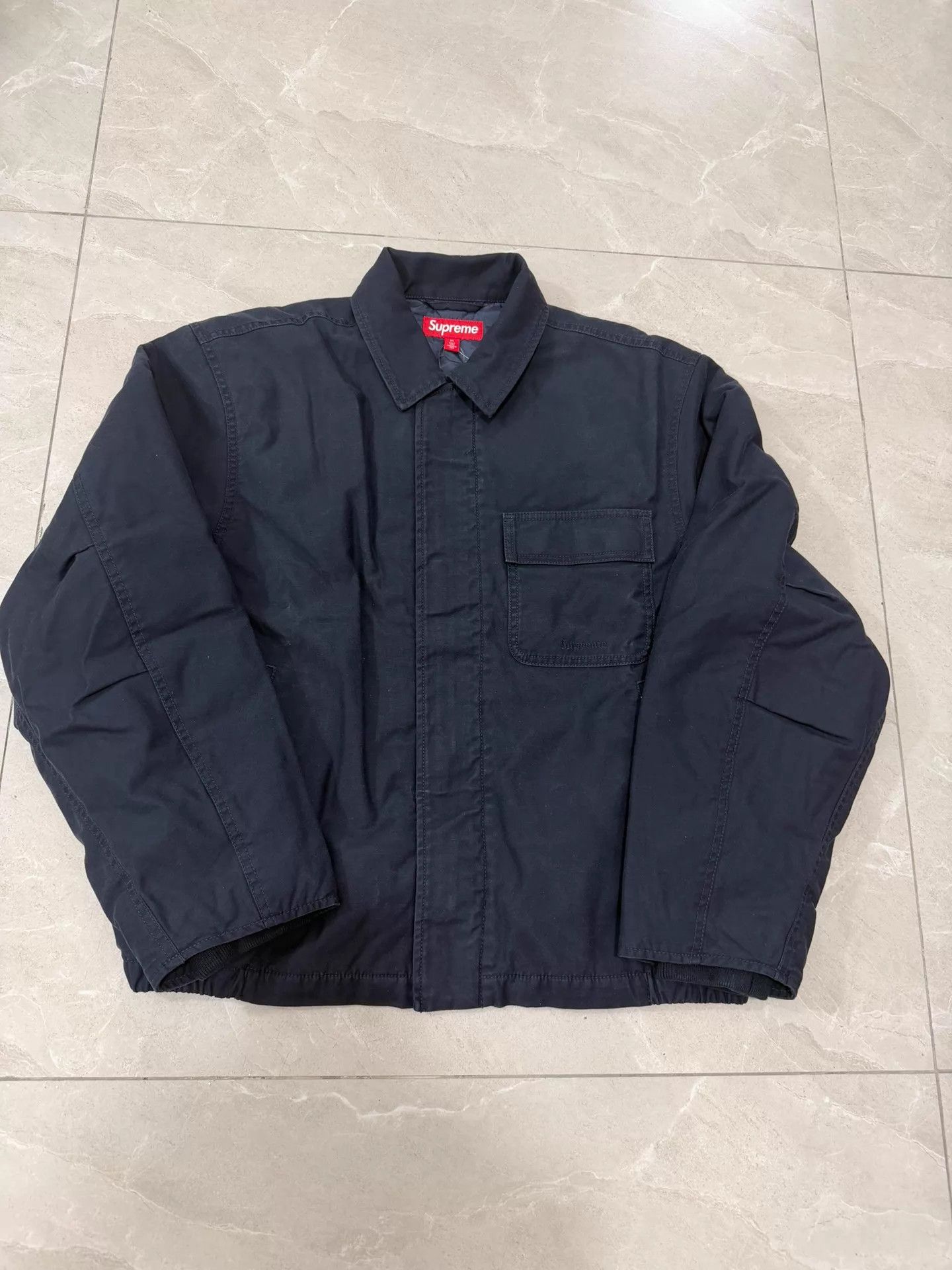 Supreme Supreme × Cordura SS26 Classic Utility Jacket Navy M Size US M / EU 48-50 / 2 - 1 Thumbnail