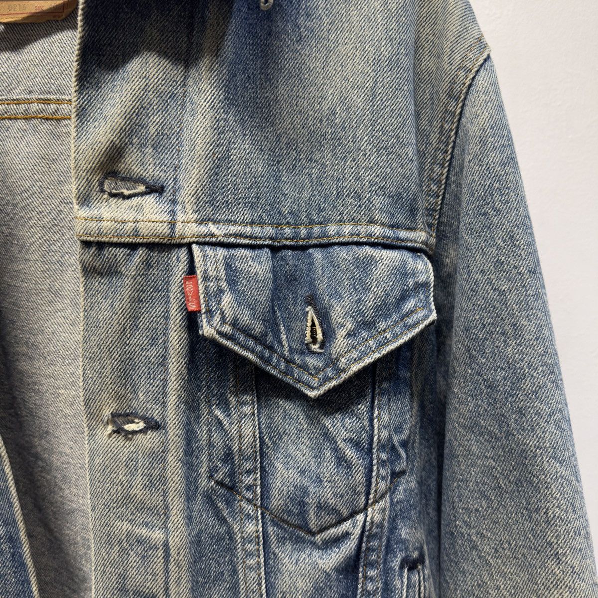 Levi's 80s Levi's Faded Distressed Jacket ERD Grunge Hedi Chrome Size US L / EU 52-54 / 3 - 7 Thumbnail