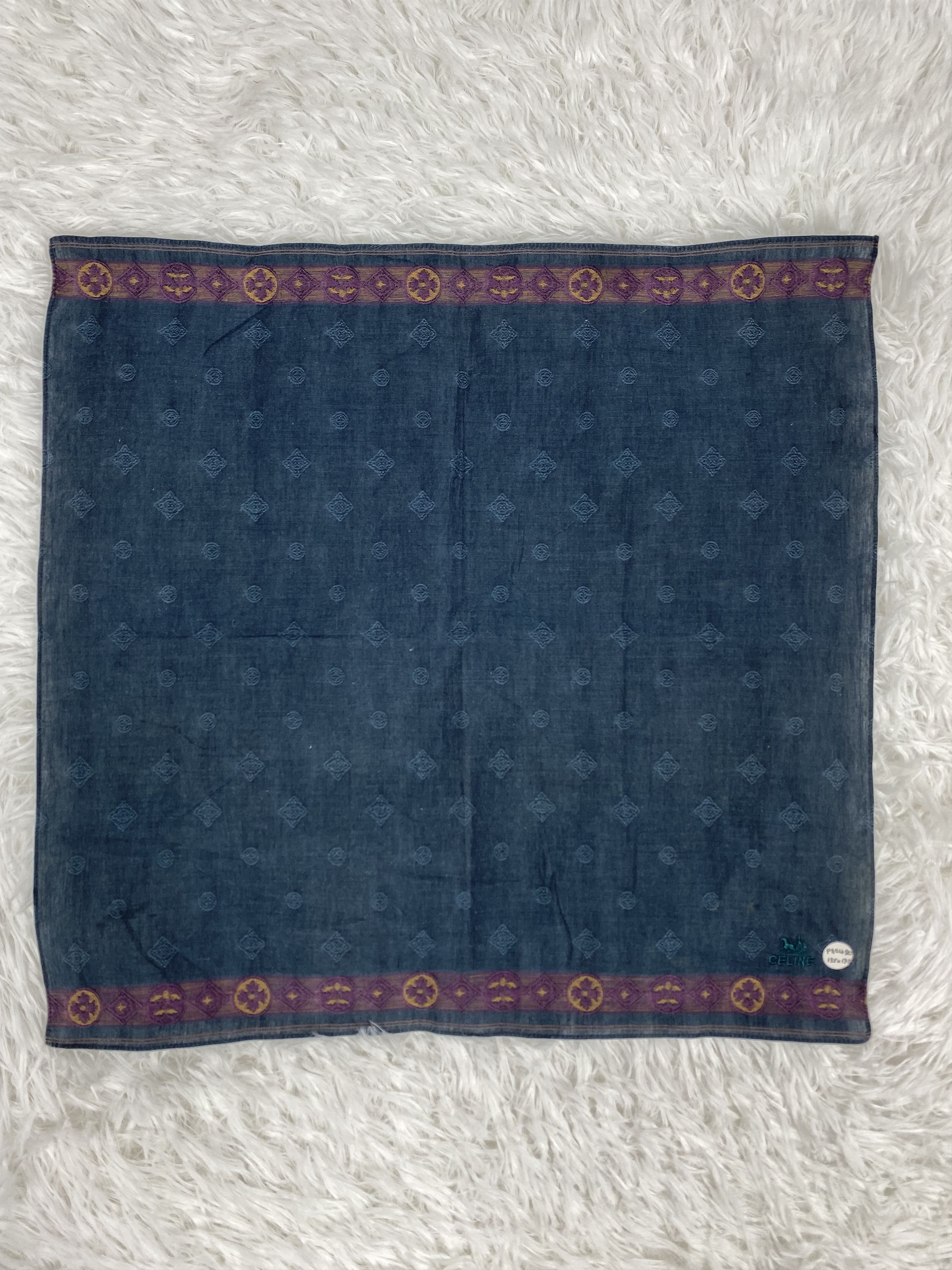 Celine Vintage Celine Handkerchief Neckerchief PH0480 Size ONE SIZE - 4 Thumbnail