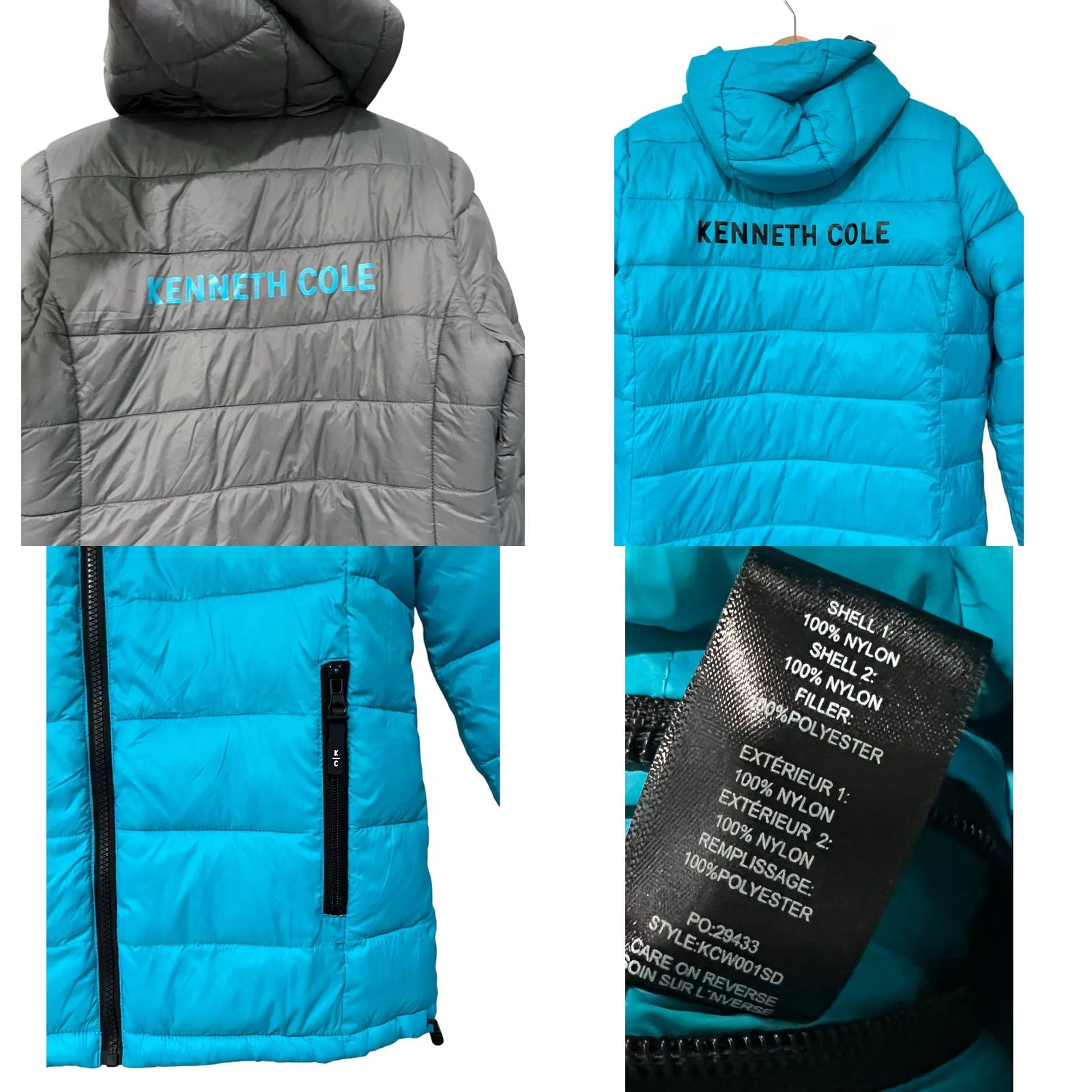 Kenneth Cole Kenneth Cole x Sundance Film Festival 2022 Reversible Hooded Puffer Jacket Sz S Unisex Adults Gray Nylon Coat Zip Pocket Winter Capable Packable Size US S / EU 44-46 / 1 - 8 Thumbnail