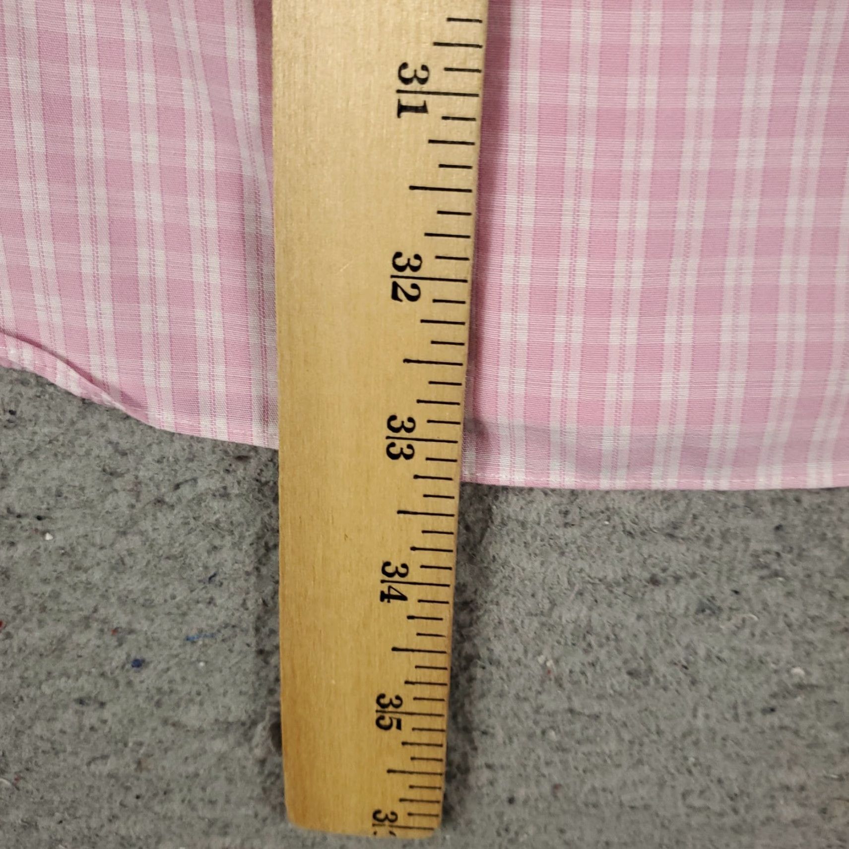 Brooks Brothers Brooks Brothers Shirt Mens 17.5 Pink Plaid Madison Dress Button Up Long Sleeve Shirt Mens Regular 100% Cotton Non-Iron Tailored? Size 48R - 4 Thumbnail