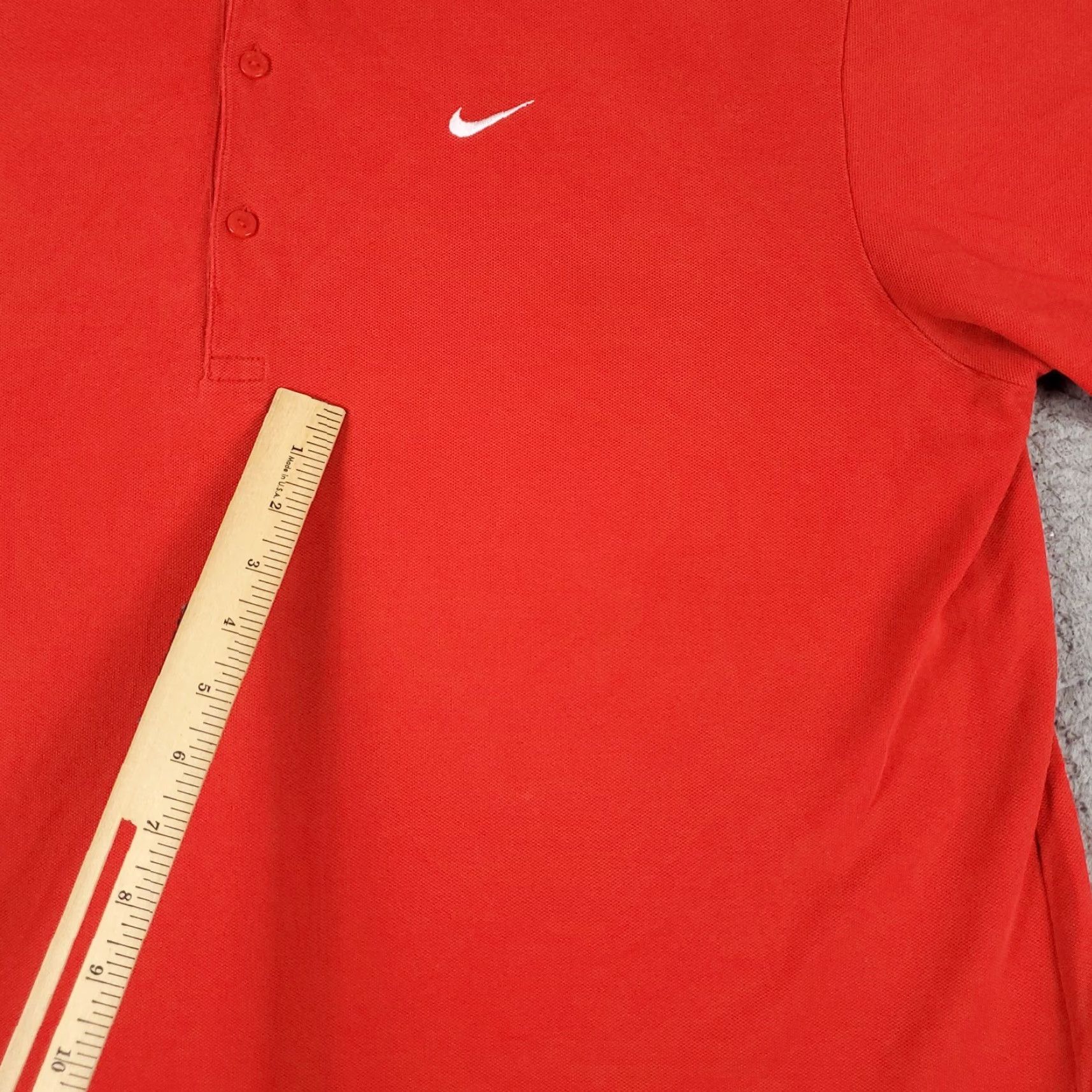 Nike Nike Polo Shirt Mens 2XL Red Nike Golf Polo Shirt Men's 2XL Red Short Sleeve Casual Polo Shirt Size US XXL / EU 58 / 5 - 4 Thumbnail