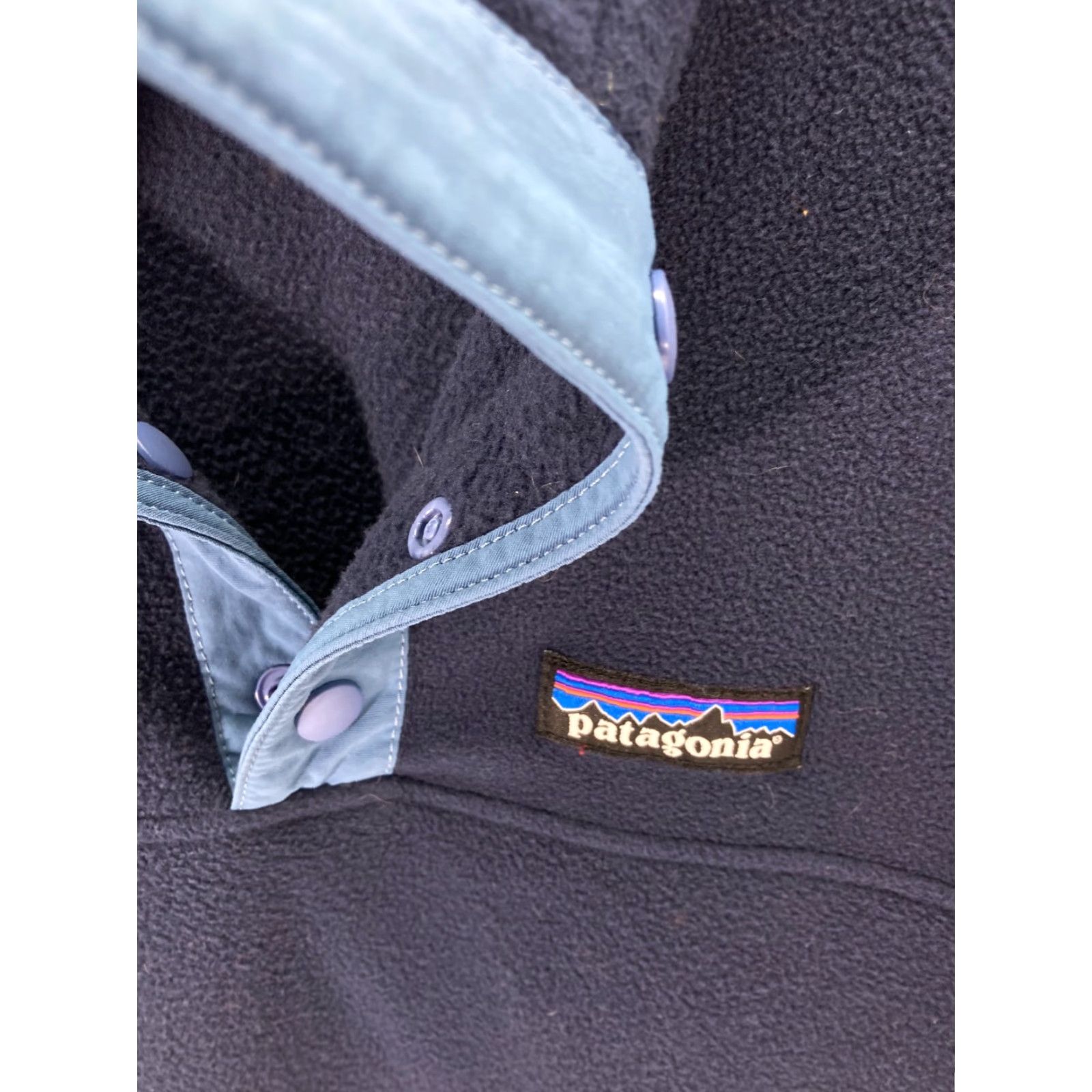 Patagonia Patagonia Thermal Sweater Sweatshirt Mens L Blue Embroidered Logo Pullover Shirt Size US L / EU 52-54 / 3 - 6 Thumbnail
