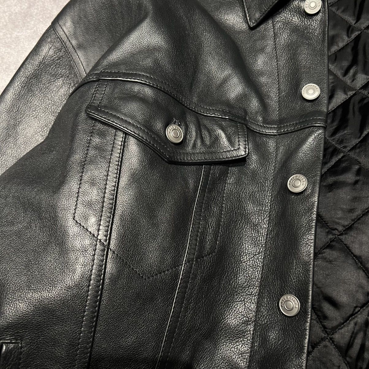 Balenciaga Balenciaga Oversized Leather Trucker Jacket Size US M / EU 48-50 / 2 - 4 Thumbnail