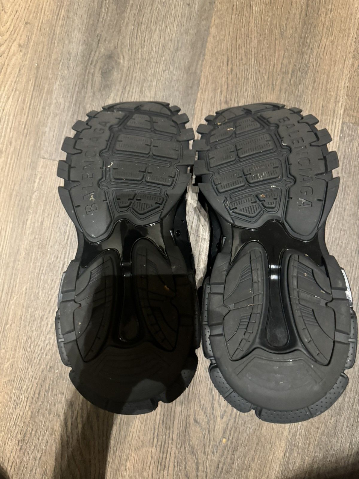 Balenciaga BALENCIAGA Black Track LED Runners Size US 12 / EU 45 - 8 Thumbnail