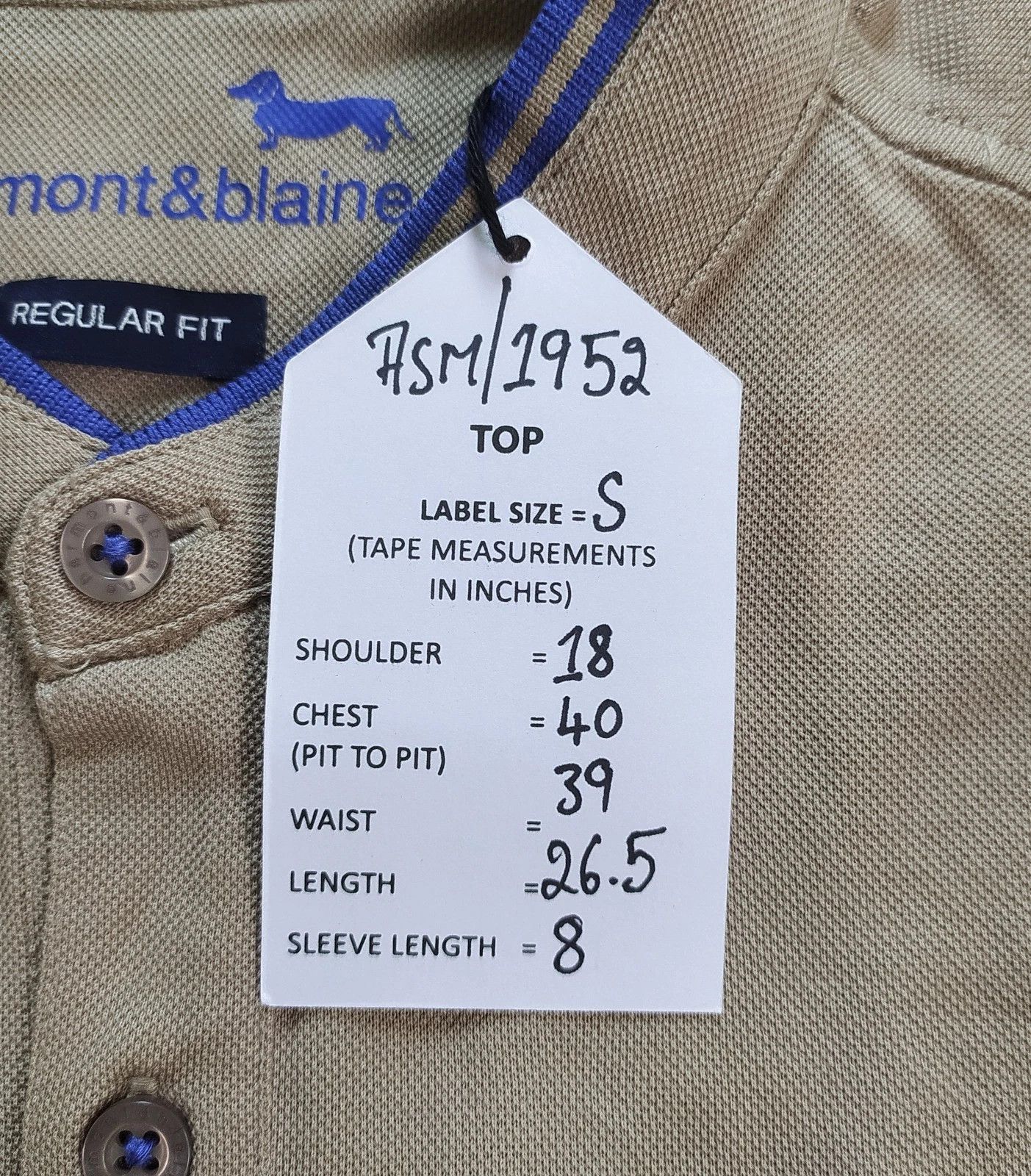 Harmont & Blaine Harmont & Blaine Shortsleeves Polo Shirt ASM - 1952 Size US S / EU 44-46 / 1 - 6 Thumbnail