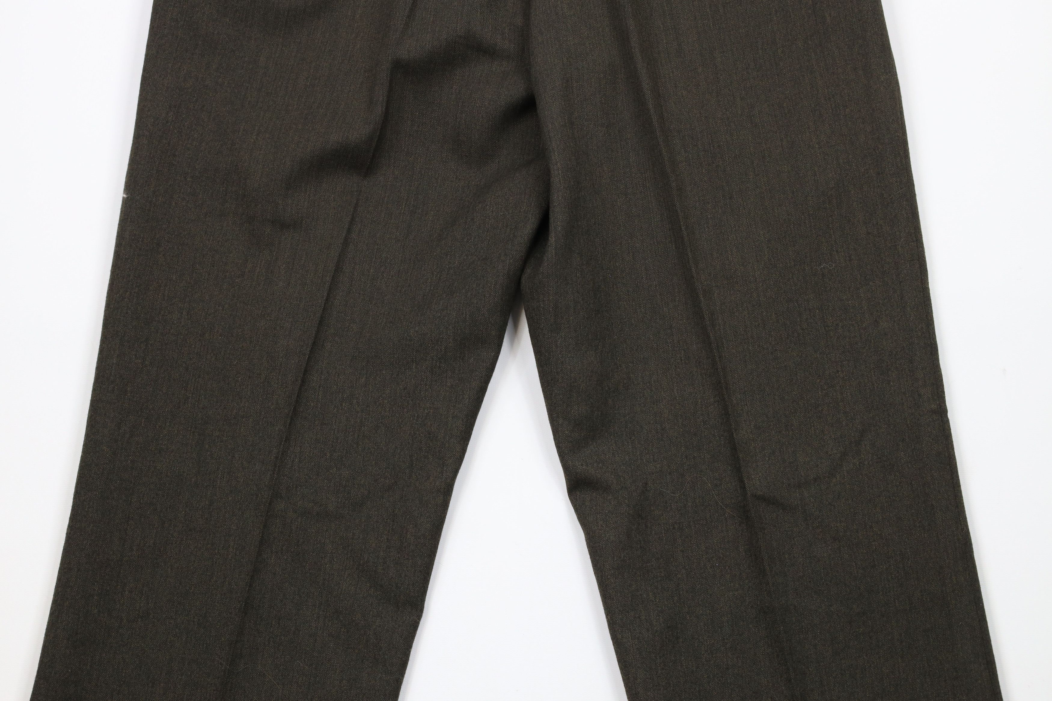 Vintage Vintage 90s Streetwear Wide Leg Chino Pants Trousers Green Size US 32 / EU 48 - 12 Thumbnail