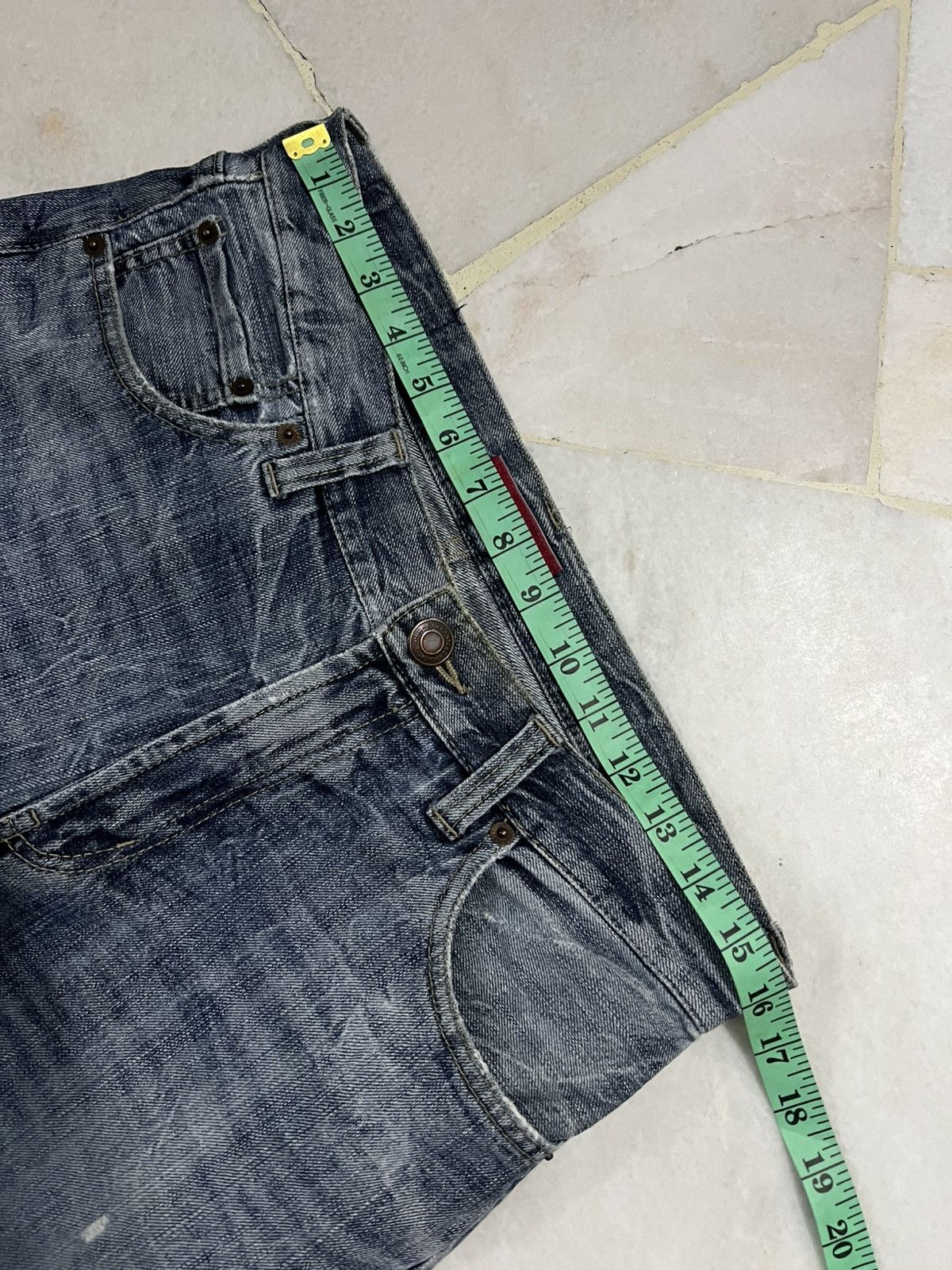 Japanese Brand Anti Label Faded Jean Japan Size US 32 / EU 48 - 3 Thumbnail