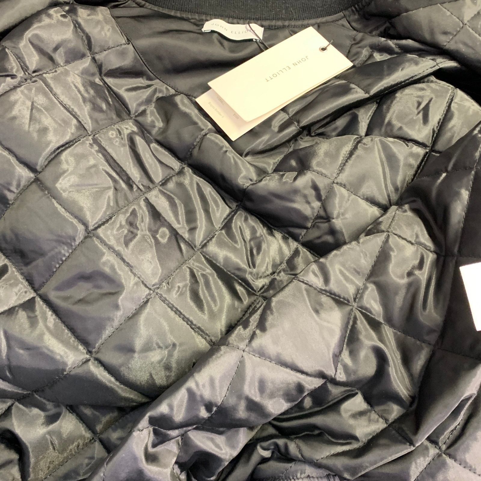 John Elliott JOHN ELLIOTT Bogota II Black Nylon Zip Up Bomber Jacket Size US S / EU 44-46 / 1 - 8 Thumbnail