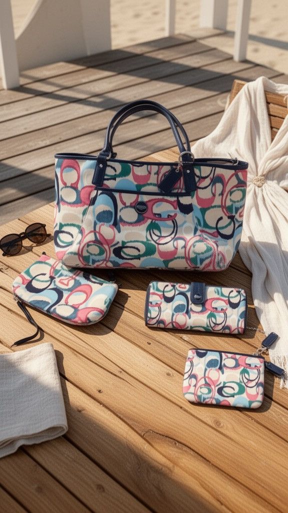Coach Coach Ikat Multicolor set Size ONE SIZE - 1 Thumbnail
