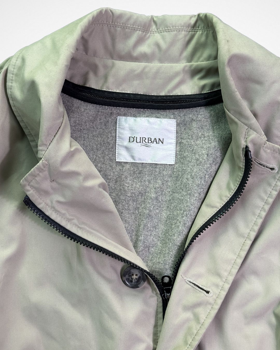 Japanese Brand × Yohji Yamamoto Durban Japan 1990s Mackintosh Coat with Removable Liner Size US L / EU 52-54 / 3 - 3 Thumbnail