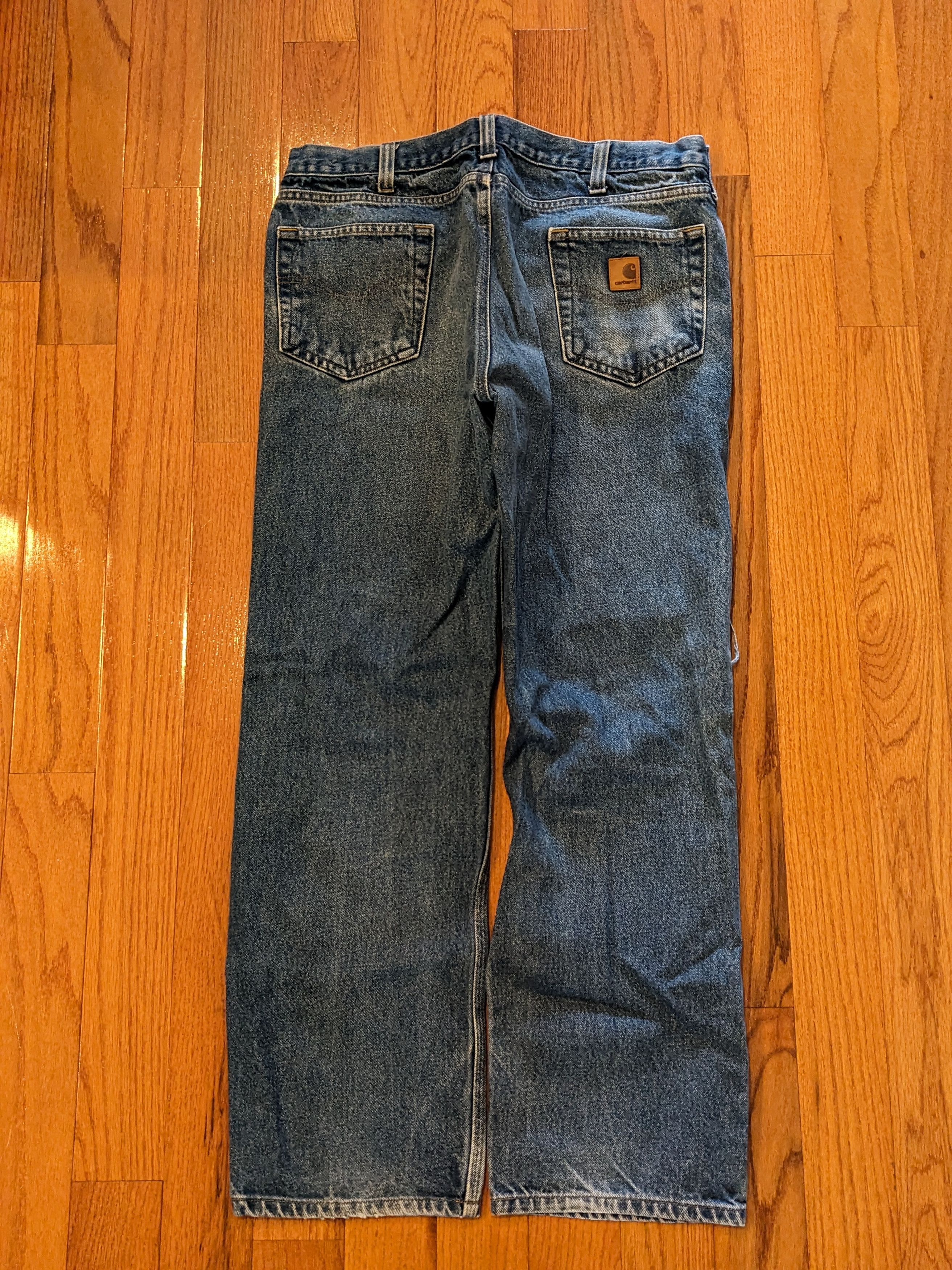 Carhartt × Vintage Vintage Y2K Carhartt B460 DVB Traditional 38 x 32 Jeans Size US 38 / EU 54 - 1 Thumbnail