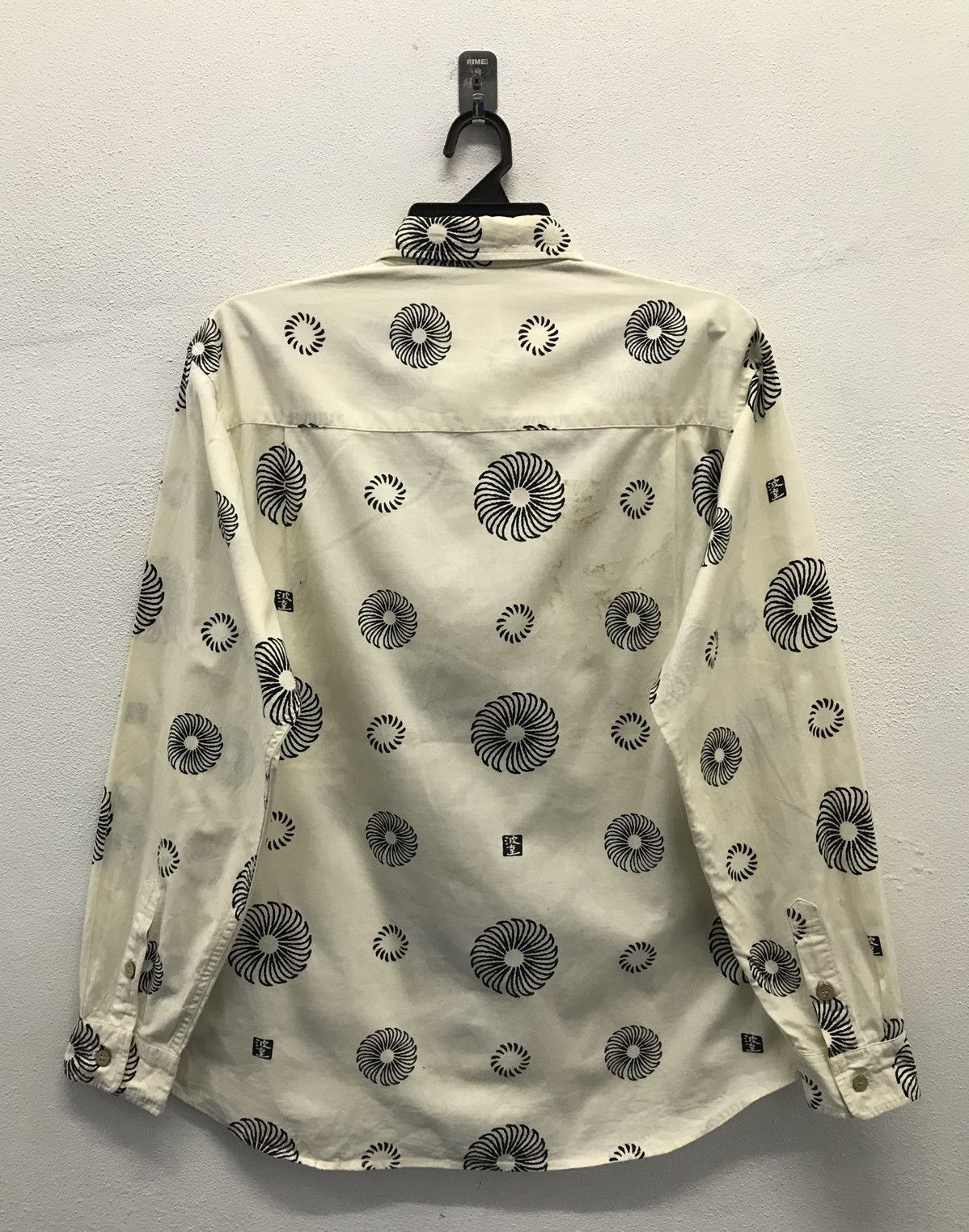 Japanese Brand × Vintage Vintage Japanese Brand Long Sleeve Shirt Button Up Size US M / EU 48-50 / 2 - 2 Thumbnail