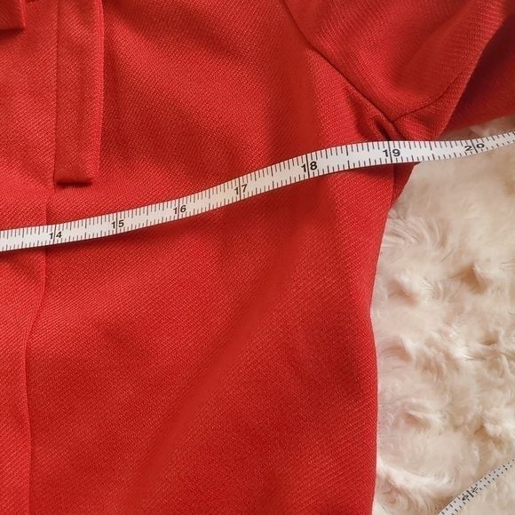 Vintage Cabi Beau Red Lined Long Slv Bow Closure Sz 6 Jacket Size M / US 6-8 / IT 42-44 - 14 Thumbnail