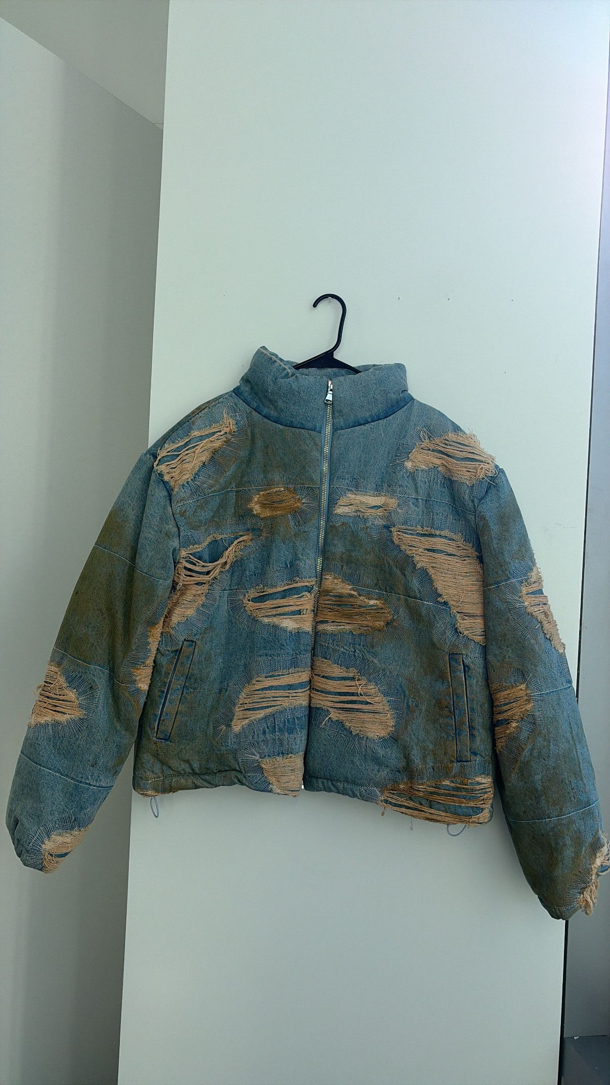 Who Decides War Who Decides War Vintage Bomber Jacket Denim Size US L / EU 52-54 / 3 - 1 Thumbnail