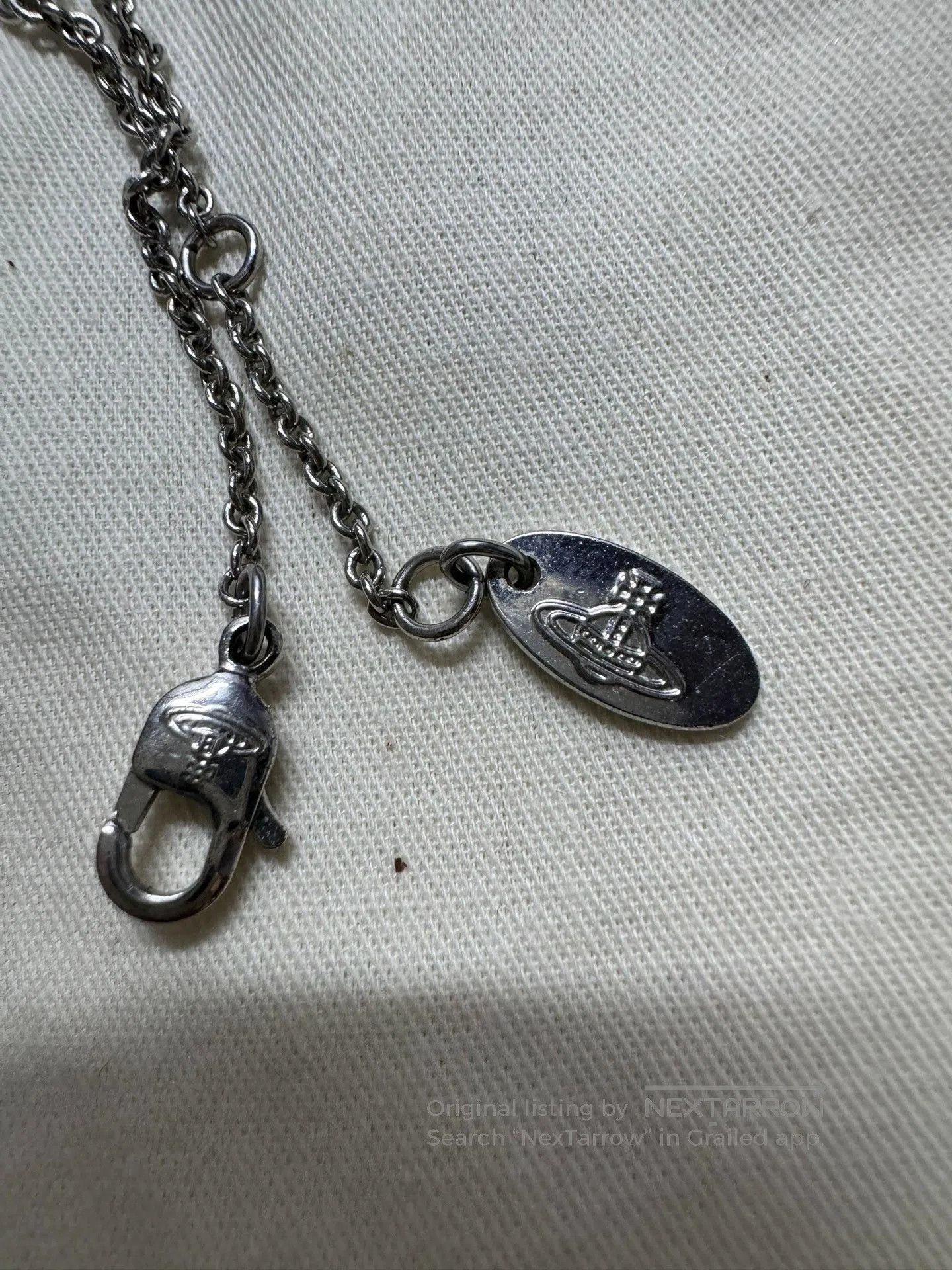Vivienne Westwood Vivienne Westwood Vintage Saturn Pearl Necklace. Size ONE SIZE - 3 Thumbnail