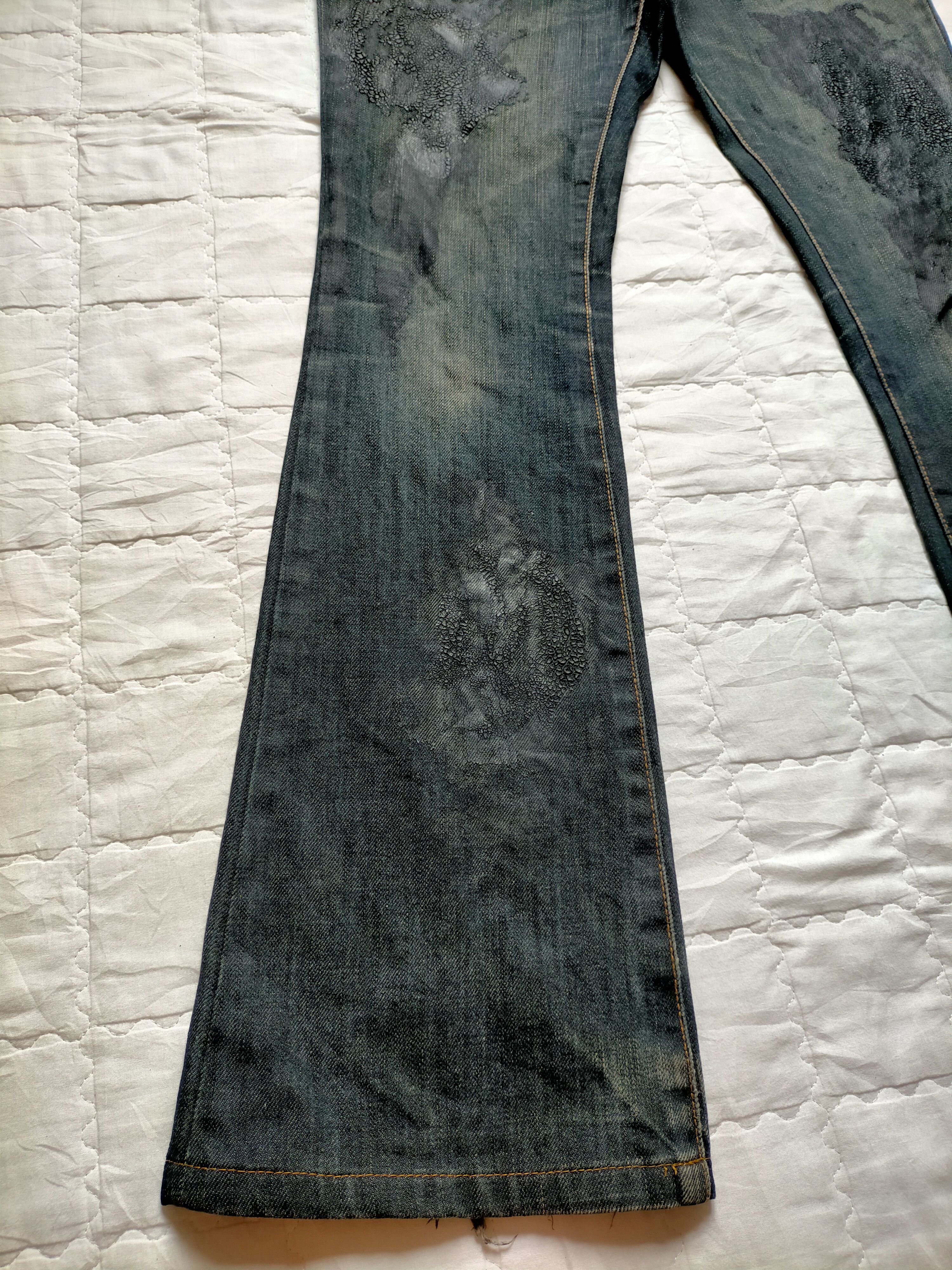 Le Grande Bleu (L.G.B.) Flare Jeans Modern Lovers Made in japan blak denim Size US 30 / EU 46 - 10 Thumbnail