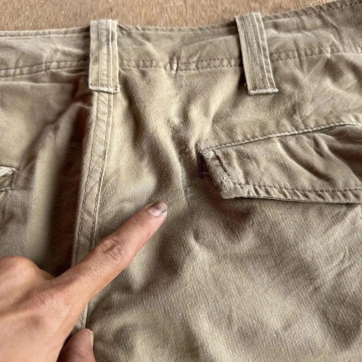 Japanese Brand BIG POCKET ALPHA INDUSTRIES TACTICAL MULTIPOCKET LOOSE CARGO Size US 33 - 15 Thumbnail