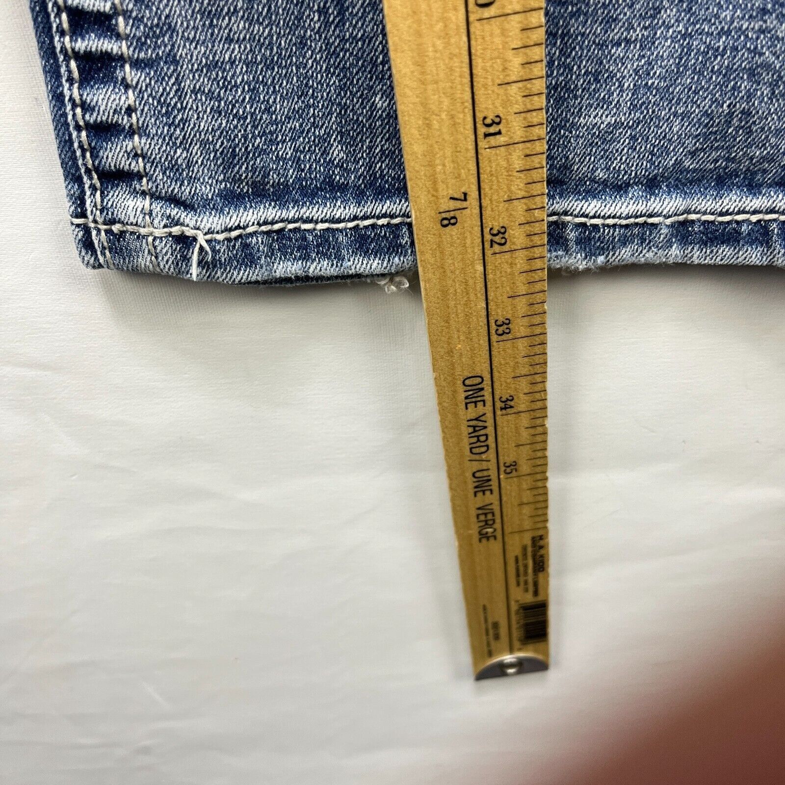 Miss Me × Vintage Vintage Y2K Miss Me Jeans Boot Flare Size 29 x 33 Cross Size 29" - 12 Thumbnail