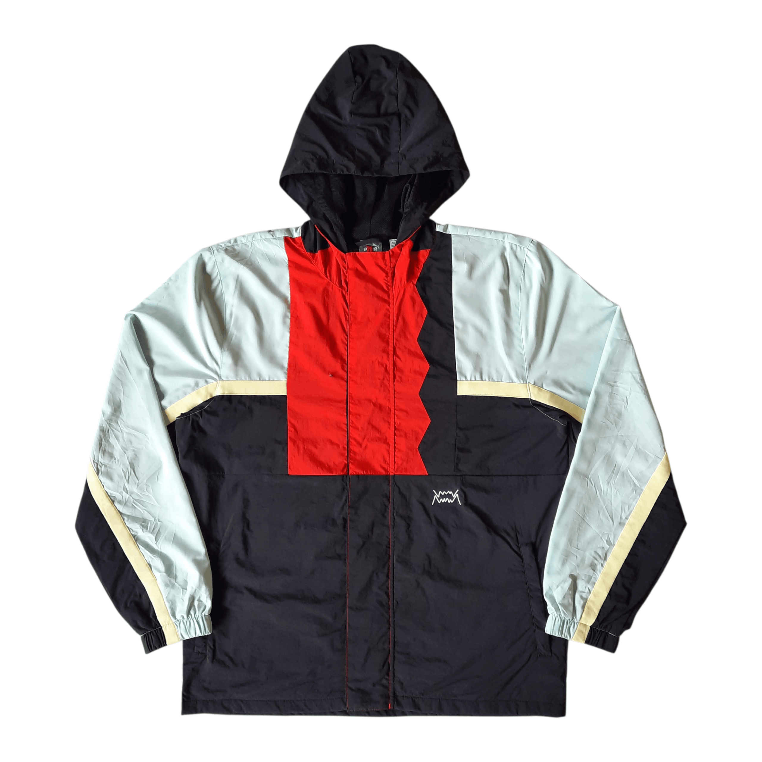 Japanese Brand 💥 Puma commitment day multicolor hoodie windbreaker jacket Size US M / EU 48-50 / 2 - 1 Thumbnail