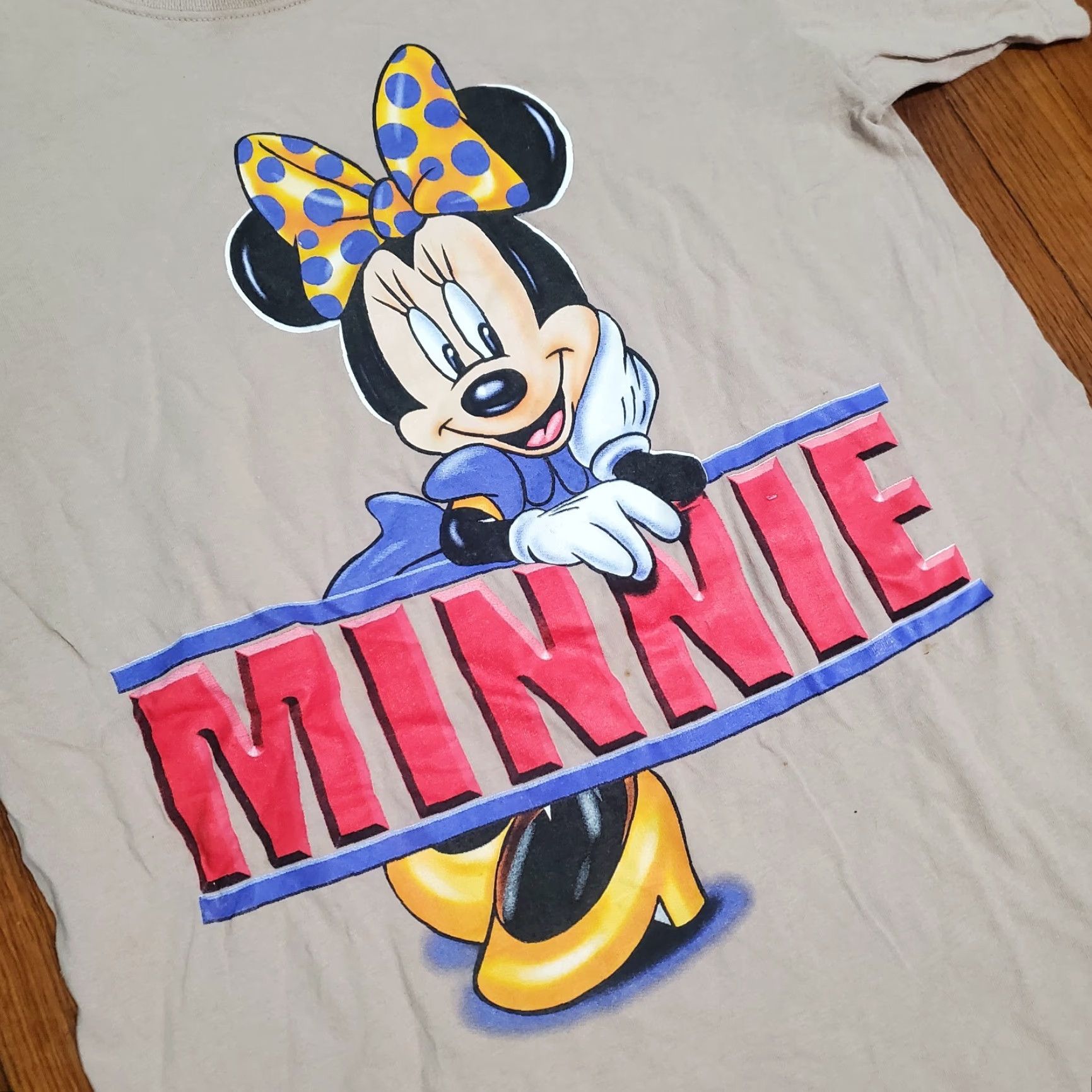 Disney VINTAGE Disney Mickey Mouse T-Shirt Adult Small Brown Logo Graphic Tee Size US S / EU 44-46 / 1 - 2 Thumbnail