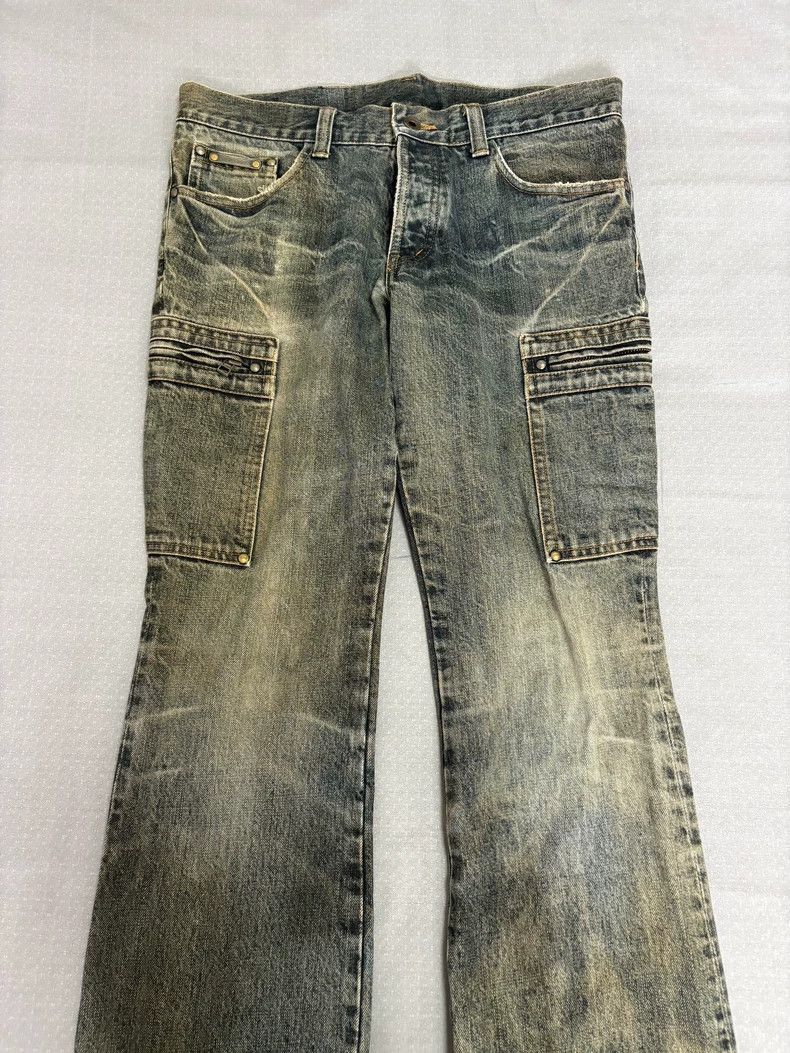 Yohji Yamamoto Vintage MudDyed Flared Denim Pants-2506 Size 30" / US 8 / IT 44 - 8 Thumbnail