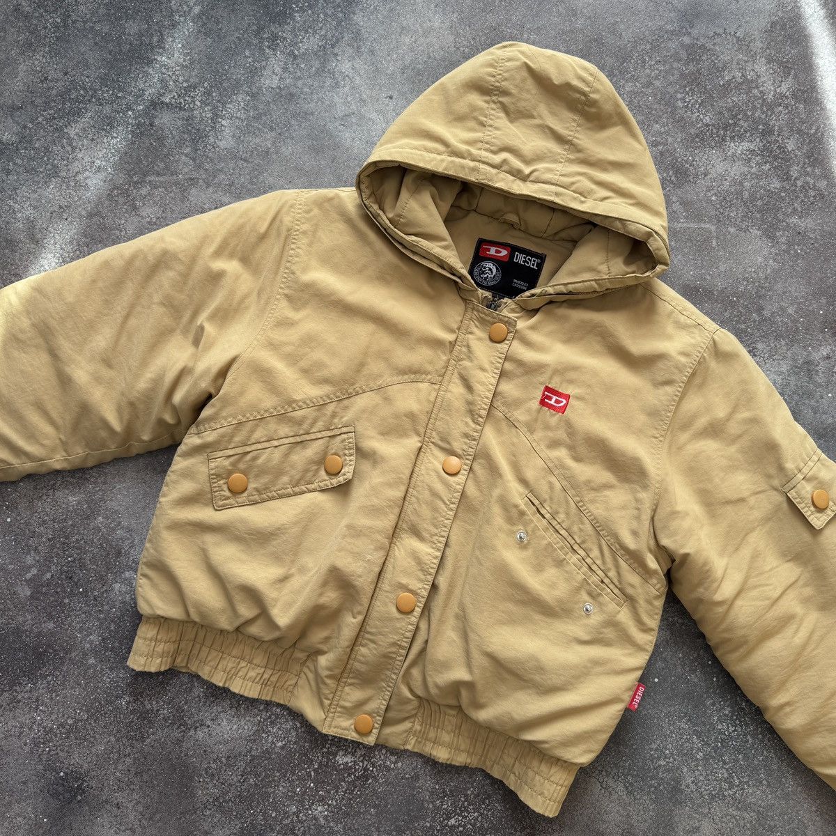 Diesel Diesel Vintage Y2K Boxy Fit Unisex Cropped Bomber Jacket Size US M / EU 48-50 / 2 - 5 Thumbnail