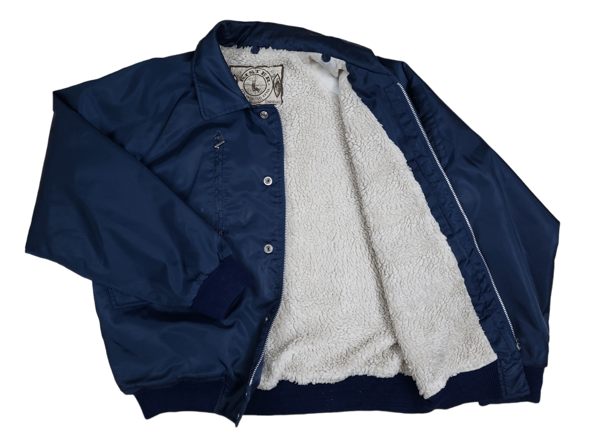 Hunter × Vintage Vintage Bomber Jacket Kister Hunter Size US L / EU 52-54 / 3 - 2 Thumbnail