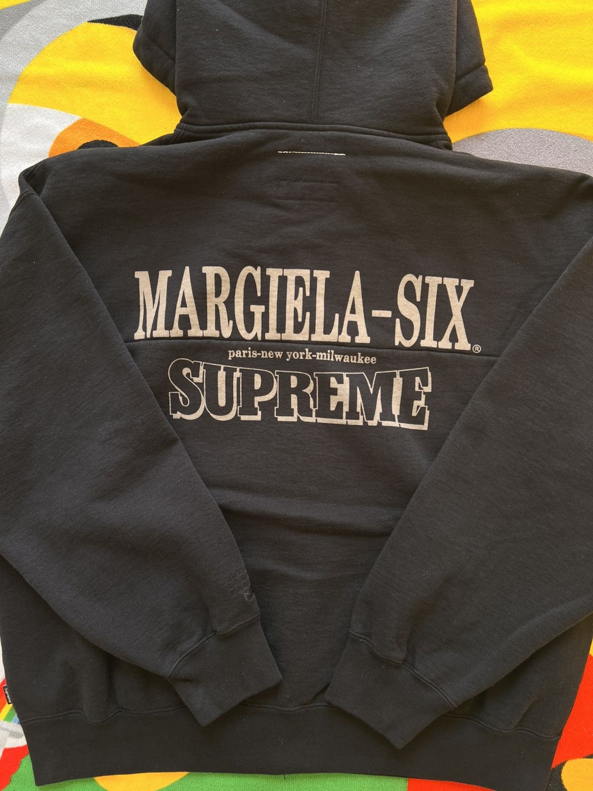 Maison Margiela × Supreme Supreme MM6 Maison Margiela Eagle Zip Up Hooded Sweatshirt Size US XL / EU 56 / 4 - 5 Thumbnail