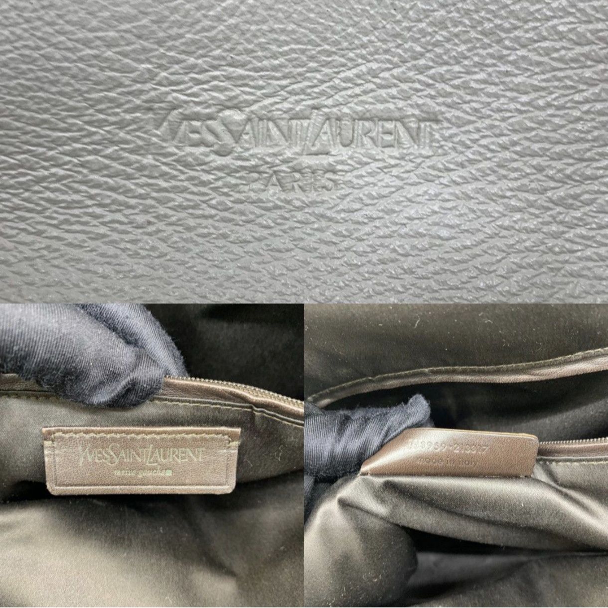 Yves Saint Laurent YSL rive gauche Muse Iconic Bag Large White Leather Size ONE SIZE - 11 Thumbnail