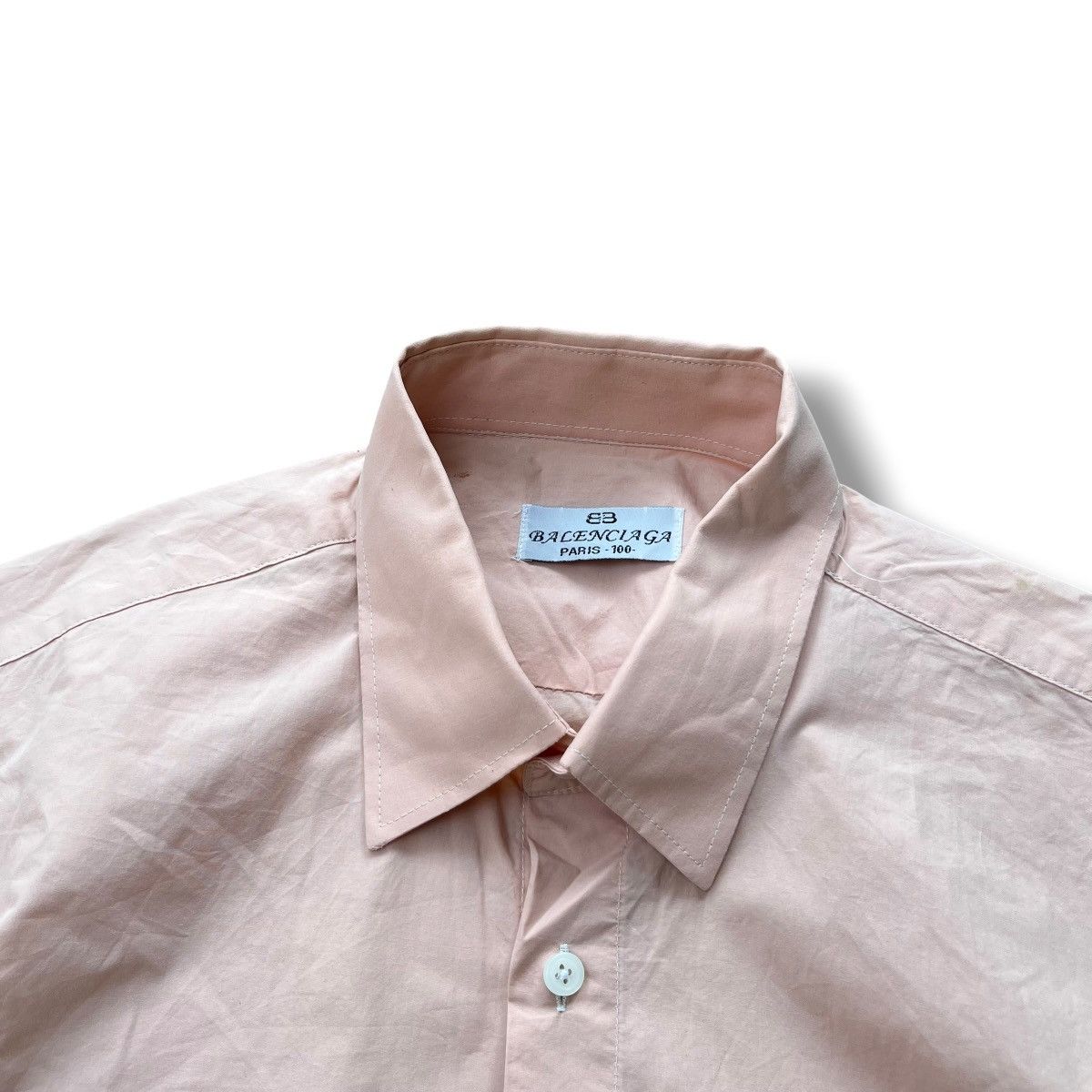Balenciaga ‼️Crazy vintage 80s Balenciaga Short Sleeve Shirt Size US M / EU 48-50 / 2 - 3 Thumbnail