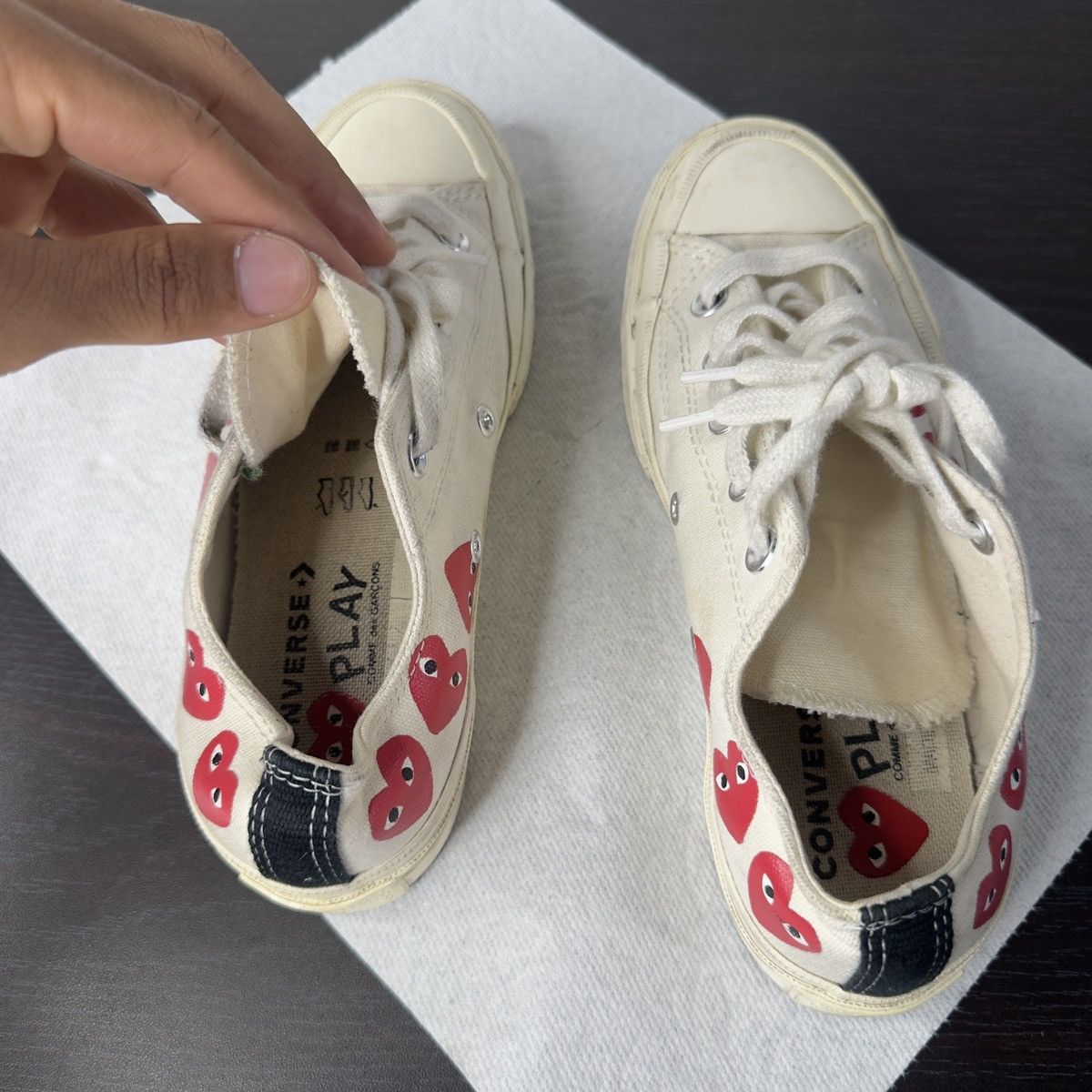 Comme des Garcons PLAY × Converse CONVERSE x COMME DES GARCONS Size US 6 / IT 36 - 4 Thumbnail