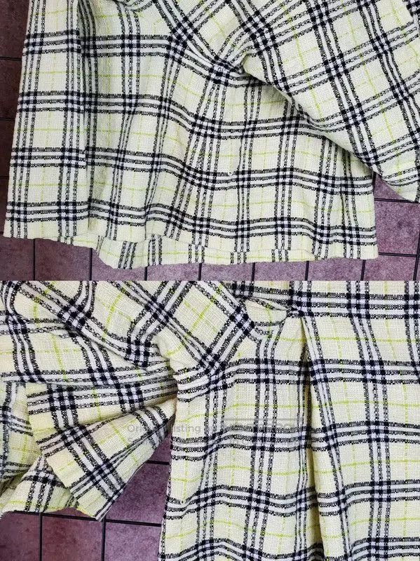 Burberry Burberry Summer Cotton Checkered Casual Pants. Size 26" / US 2 / IT 38 - 6 Thumbnail