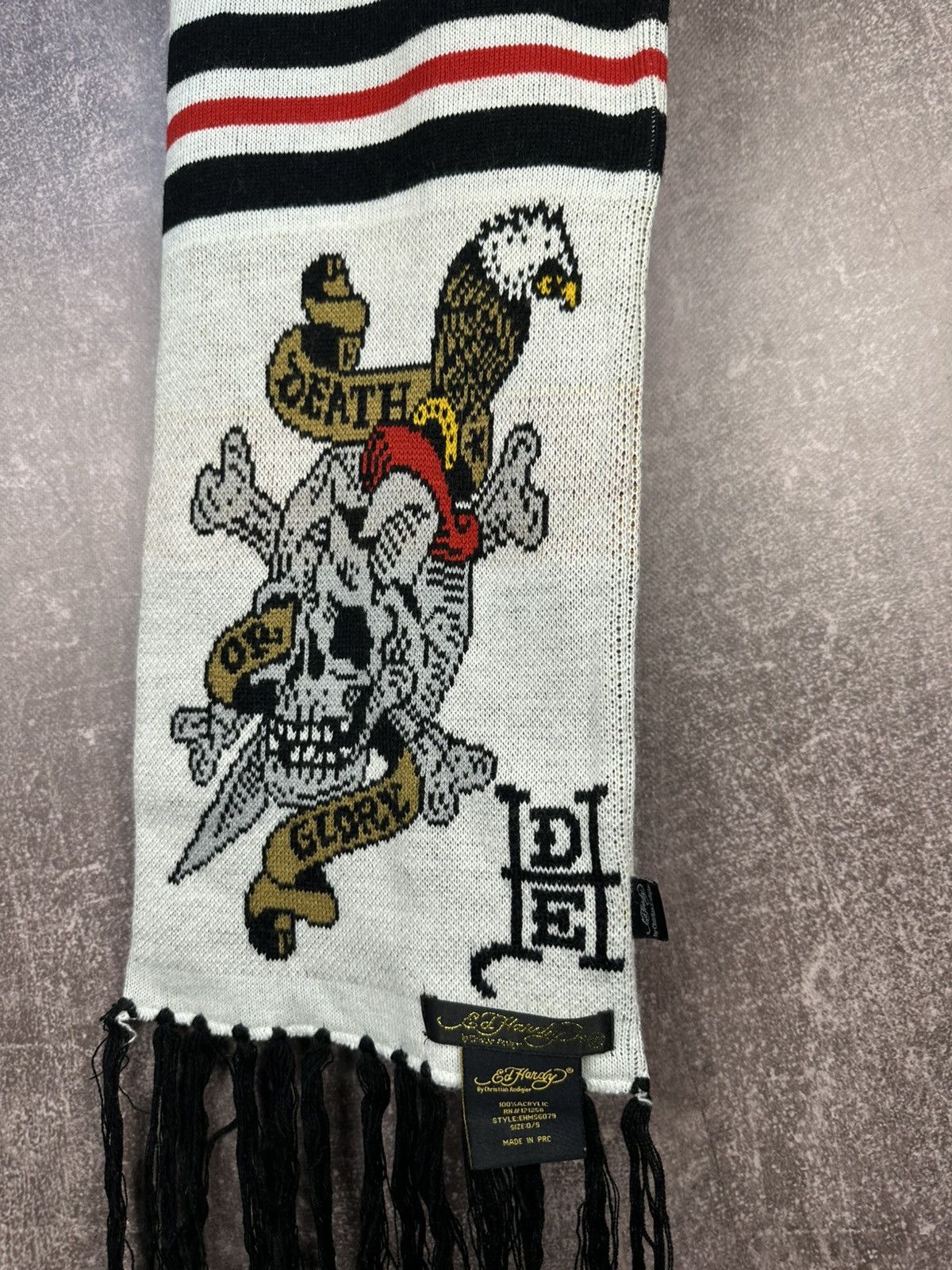Ed Hardy VINTAGE ED HARDY SCARF TIGER Size ONE SIZE - 4 Thumbnail