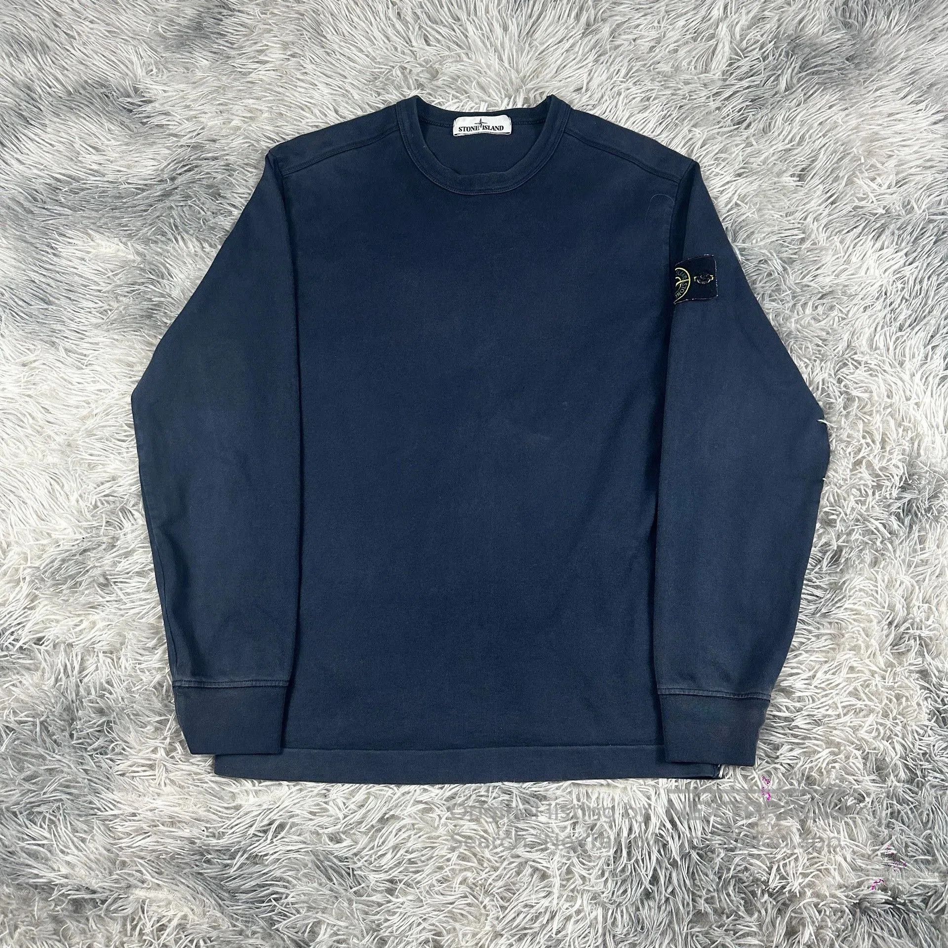 Stone Island stone island navy blue basic sweatshirt size S. Size US S / EU 44-46 / 1 - 1 Thumbnail