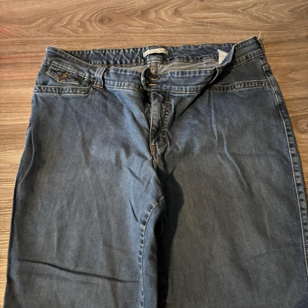 Vintage Crazy Vintage Y2K/2000s Baggy Dark Wash Skater Denim Jeans! 42x30 Size US 42 / EU 58 - 5 Thumbnail