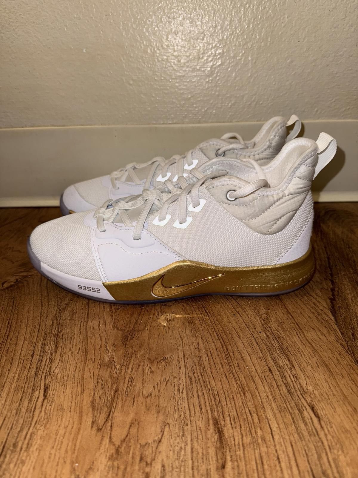 Nike Nike PG3 Nasa White (GS) Size US 6 / EU 39 - 5 Thumbnail