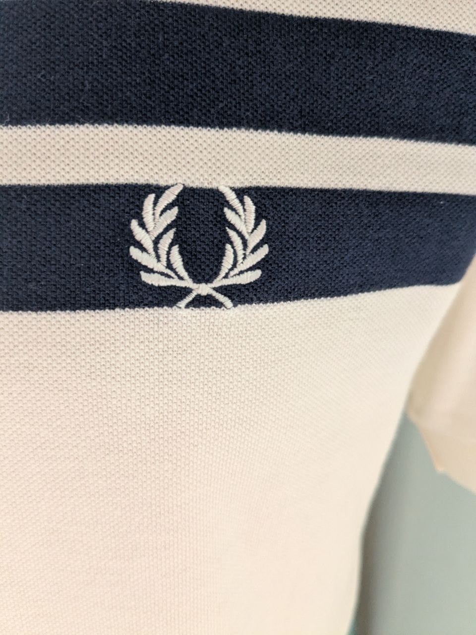 Fred Perry Fred Perry Polo Shirt Reissues White Striped Size US M / EU 48-50 / 2 - 4 Thumbnail