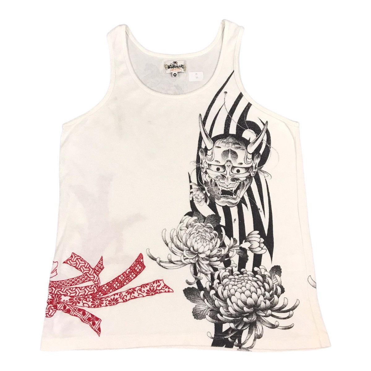 Japanese Brand KARAKURI TAMASHII RARE DESIGN SINGLET Size US M / EU 48-50 / 2 - 1 Thumbnail