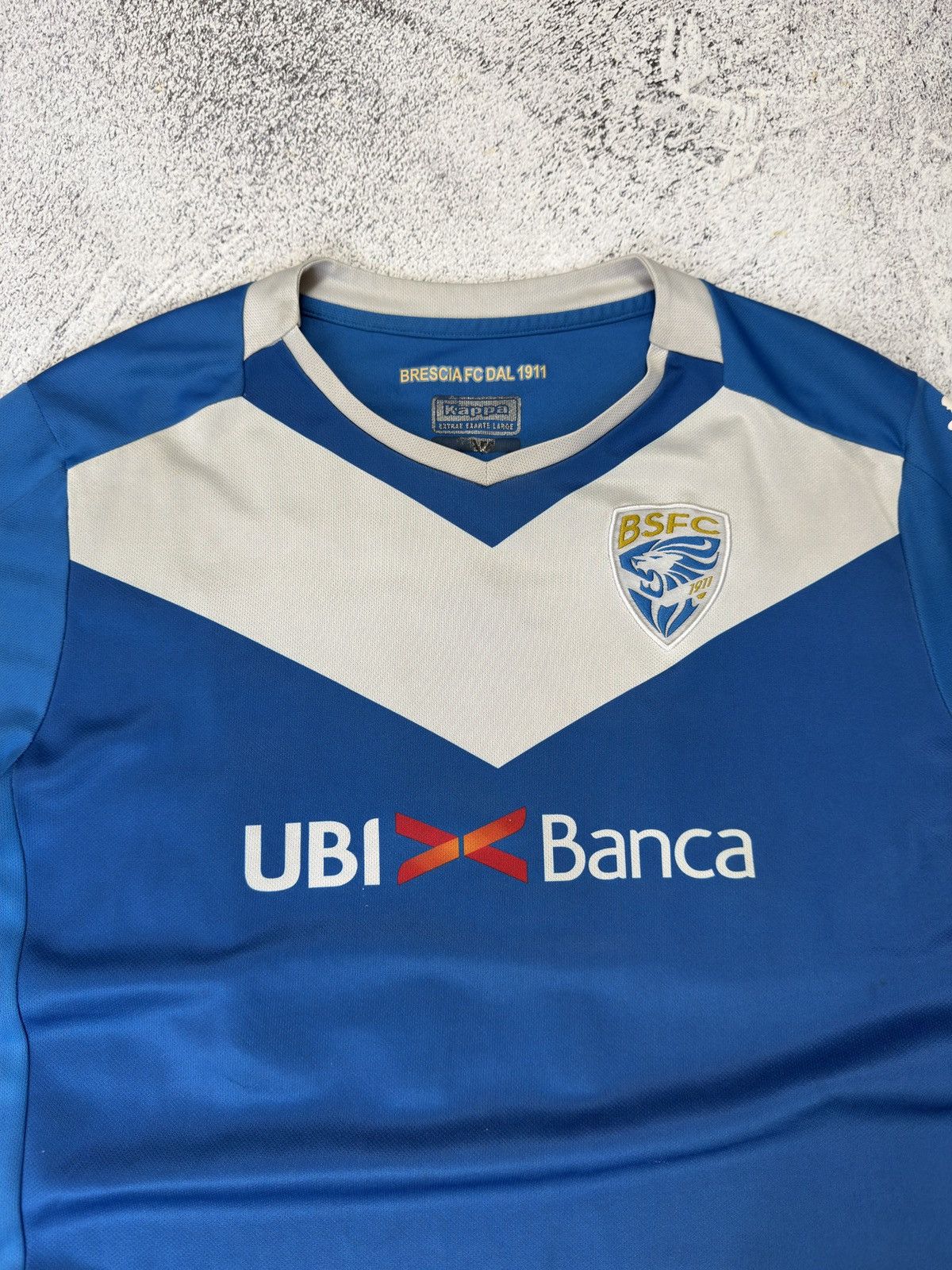 Kappa Kappa Brescia Calcio 2019/20 Home Jersey Balotelli #45 Size US XL / EU 56 / 4 - 9 Thumbnail