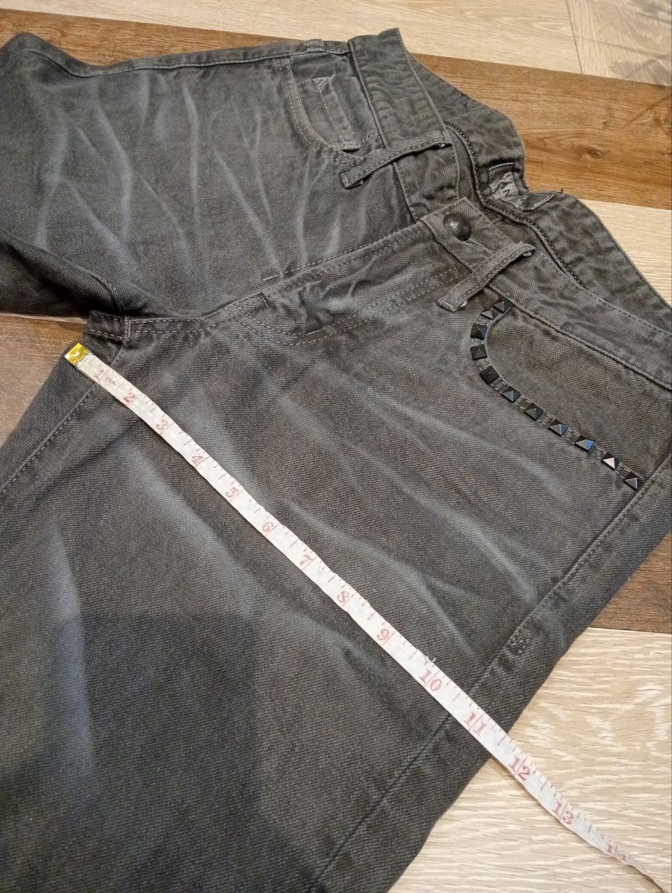 Vanquish VANQUISH JAPAN GREY WASHED DENIM PANTS Size US 32 / EU 48 - 16 Thumbnail