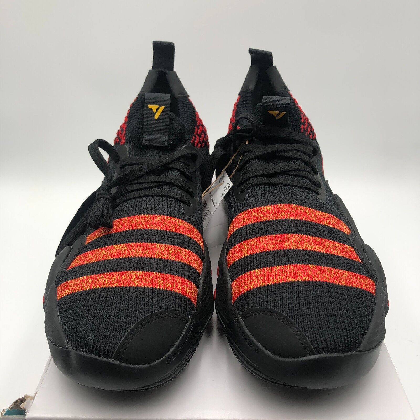 Adidas Adidas Trae Young 2 Men's Size 10 Hawks Black Red Size US 10 / EU 43 - 4 Thumbnail