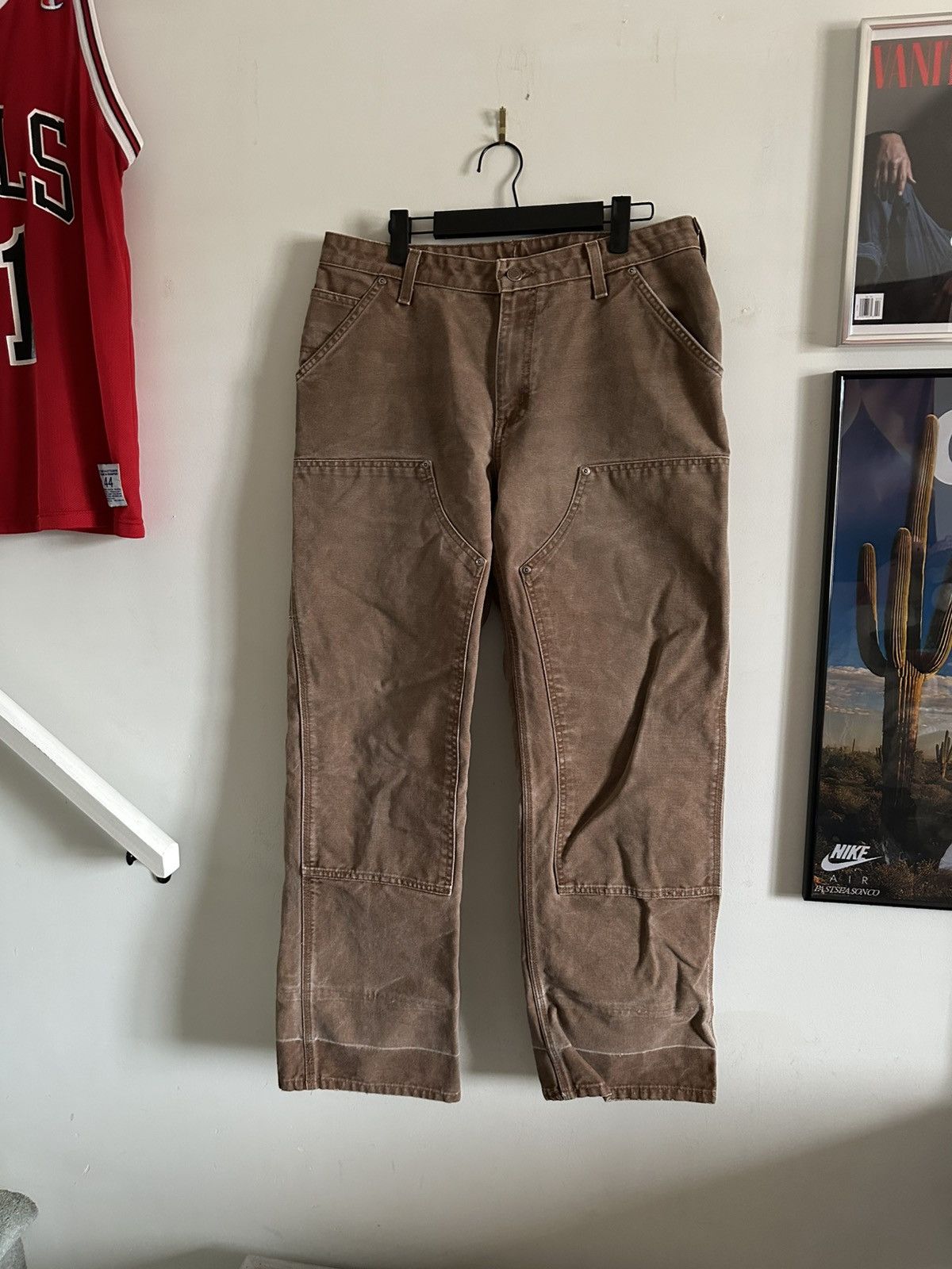 Carhartt × Vintage Carhartt Vintage 90s Women’s Double Knees Size 34" / US 12 / IT 48 - 1 Thumbnail