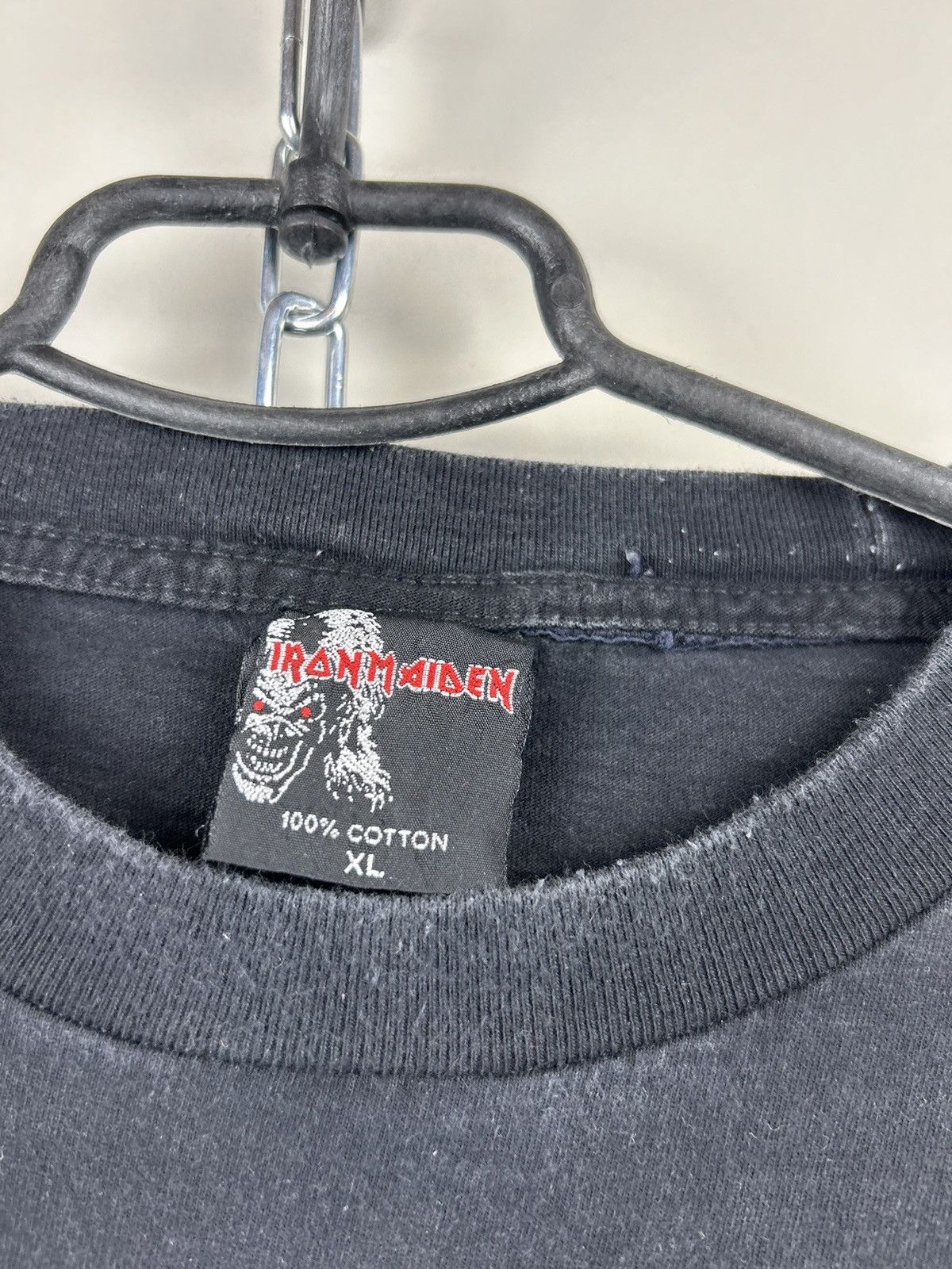 Band Tees Vintage 00s Iron Maiden Faer of the Dark T shirt Size US XL / EU 56 / 4 - 5 Thumbnail
