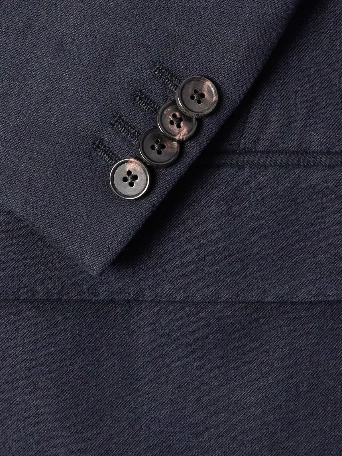 Loro Piana Loro Piana Navy Linen Torino Blazer Size 38R - 4 Thumbnail