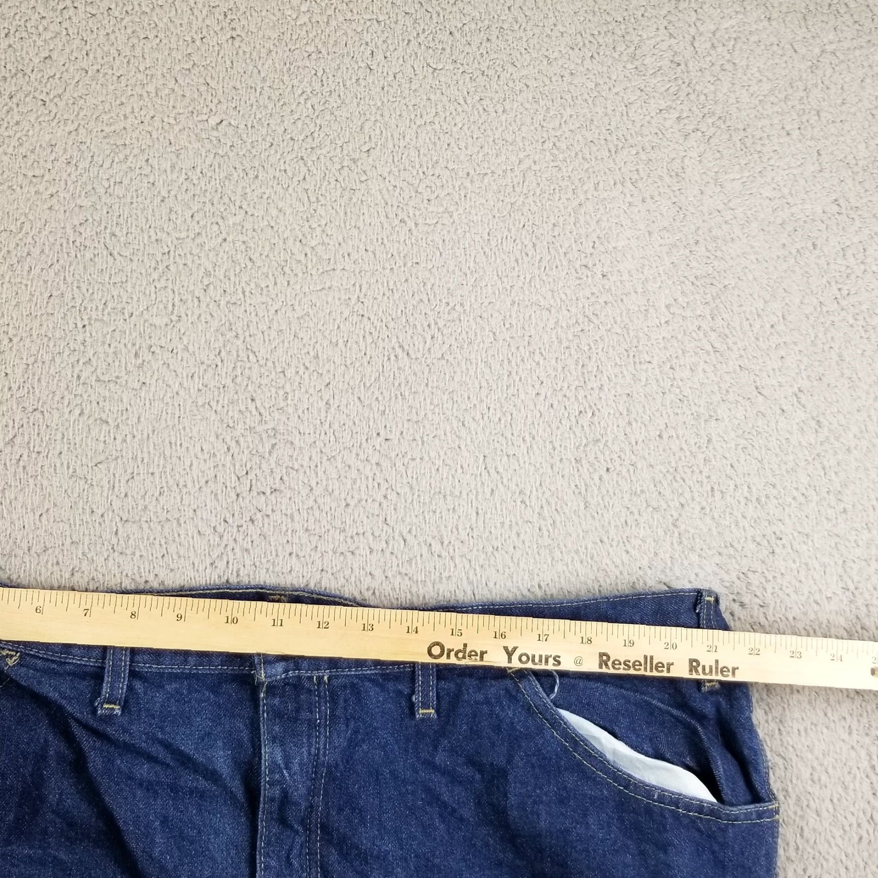 Dickies DICKIES Carpenter Pants - Pants - Men - 44x32 - Blue - Canvas Workwear - Grunge Style - Regular Fit Size US 44 / EU 60 - 7 Thumbnail