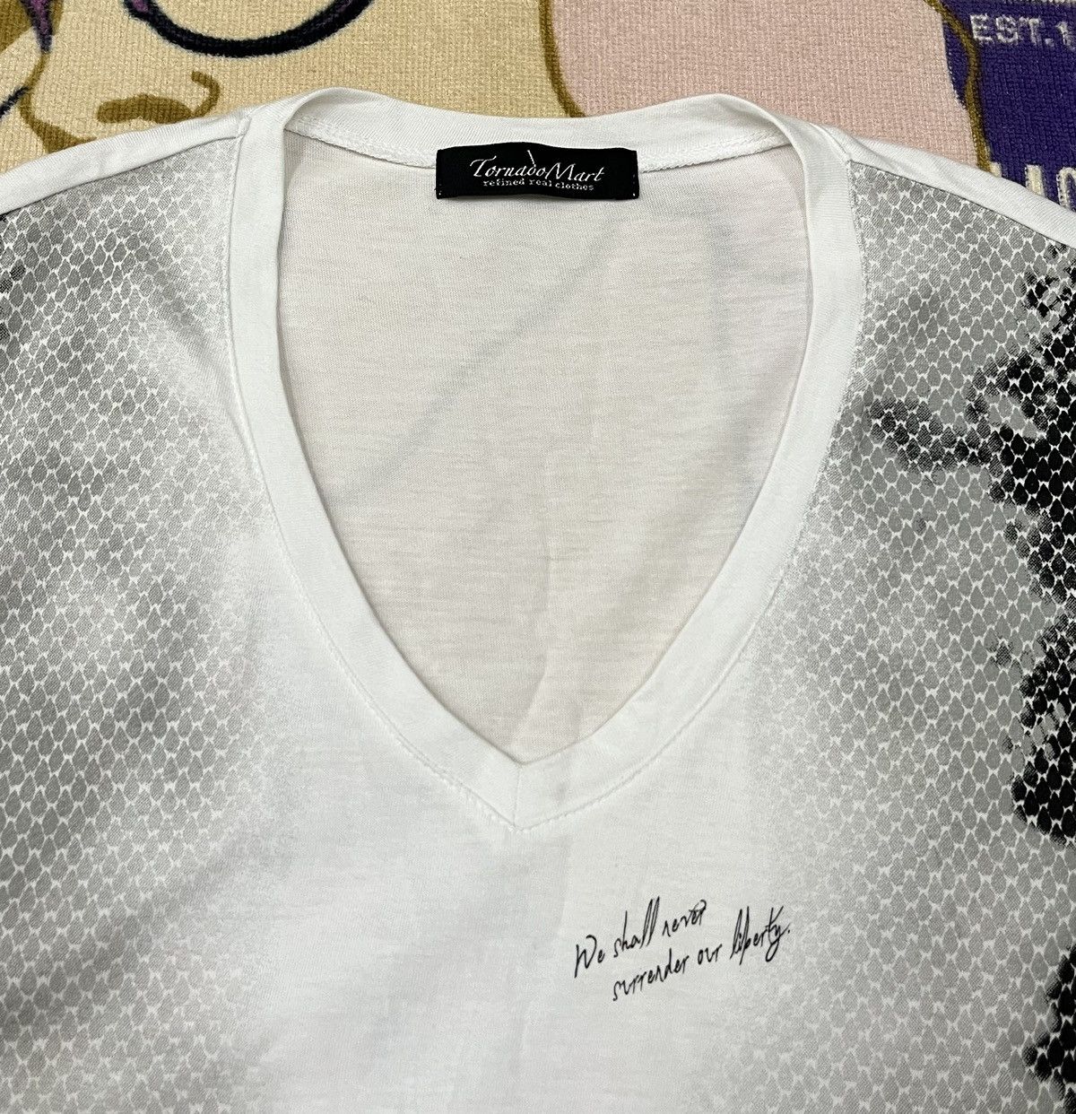 Tornado Mart TORNADO MART Made in Japan Rare Design Shirt Size US XS / EU 42 / 0 - 5 Thumbnail