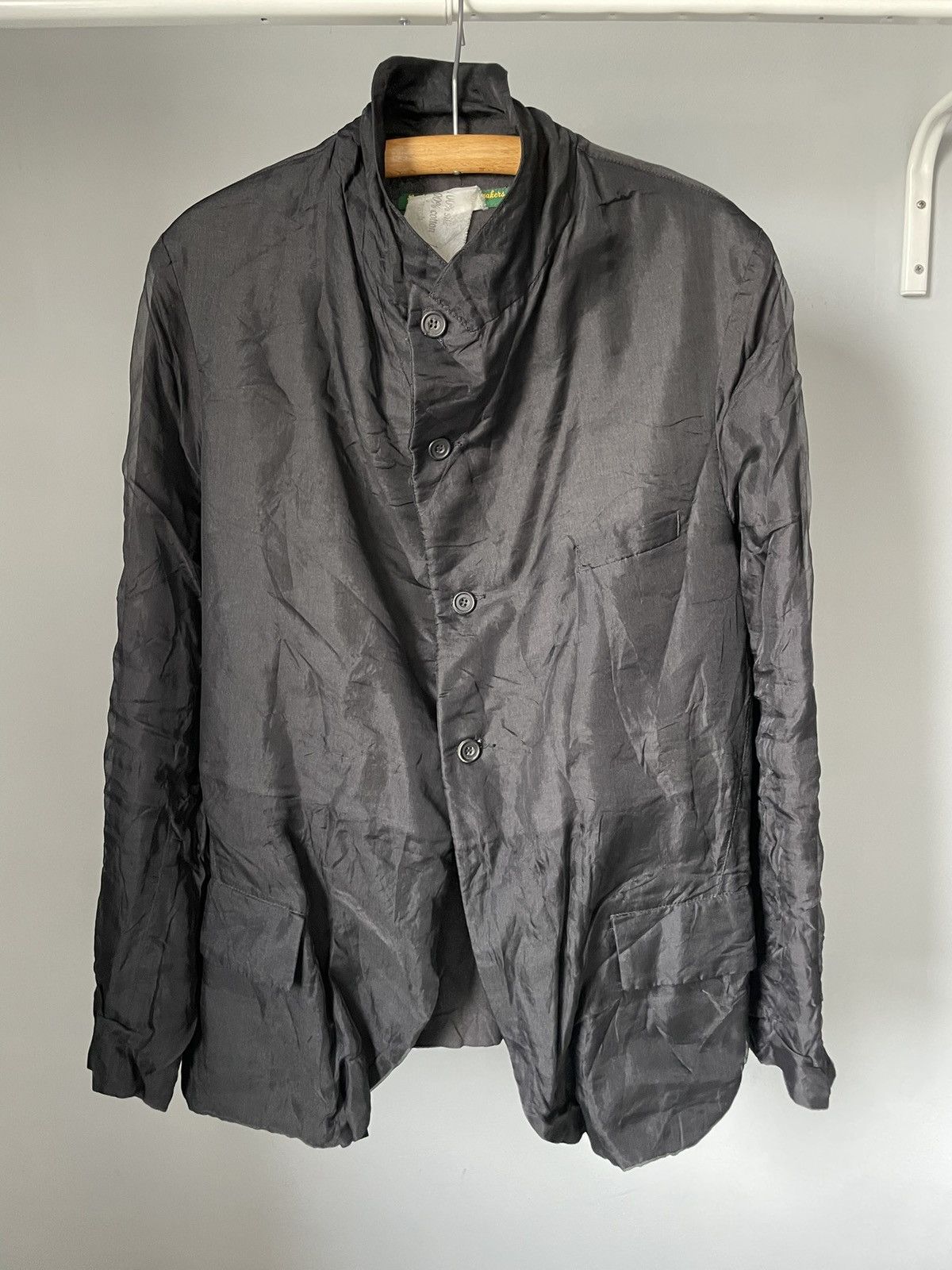 ジャケット・アウター Paul Harnden Shoemakers men's Blazer Shoemakers Men's Blazer Jacket ウール リネン XL グレー（2023
